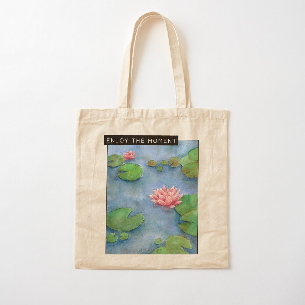 Lotus Flower Tote Bag