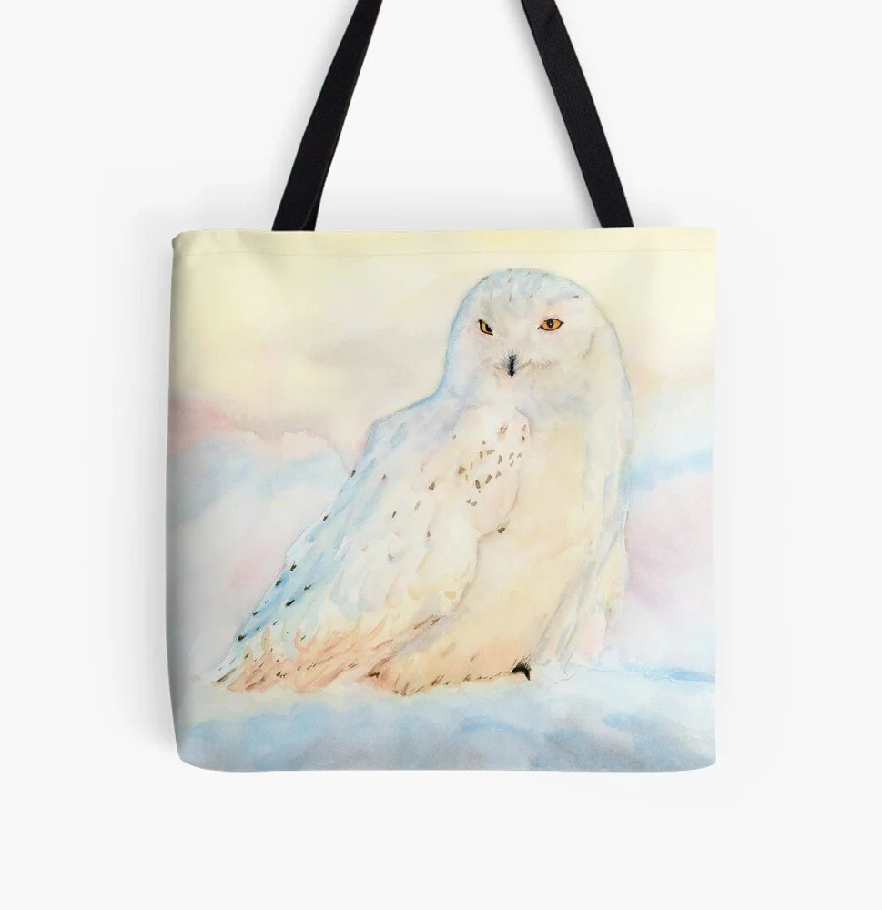 Snowy Owl in Winter Bag