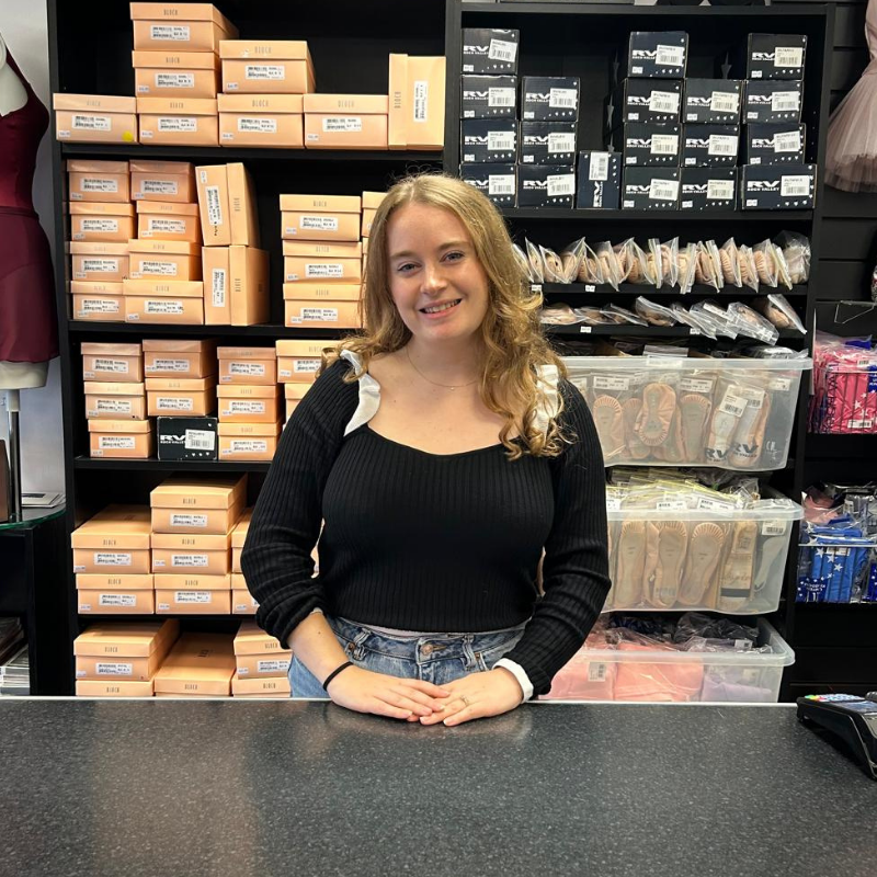 Maddy Carroll, Owner of Dancers Boutique.