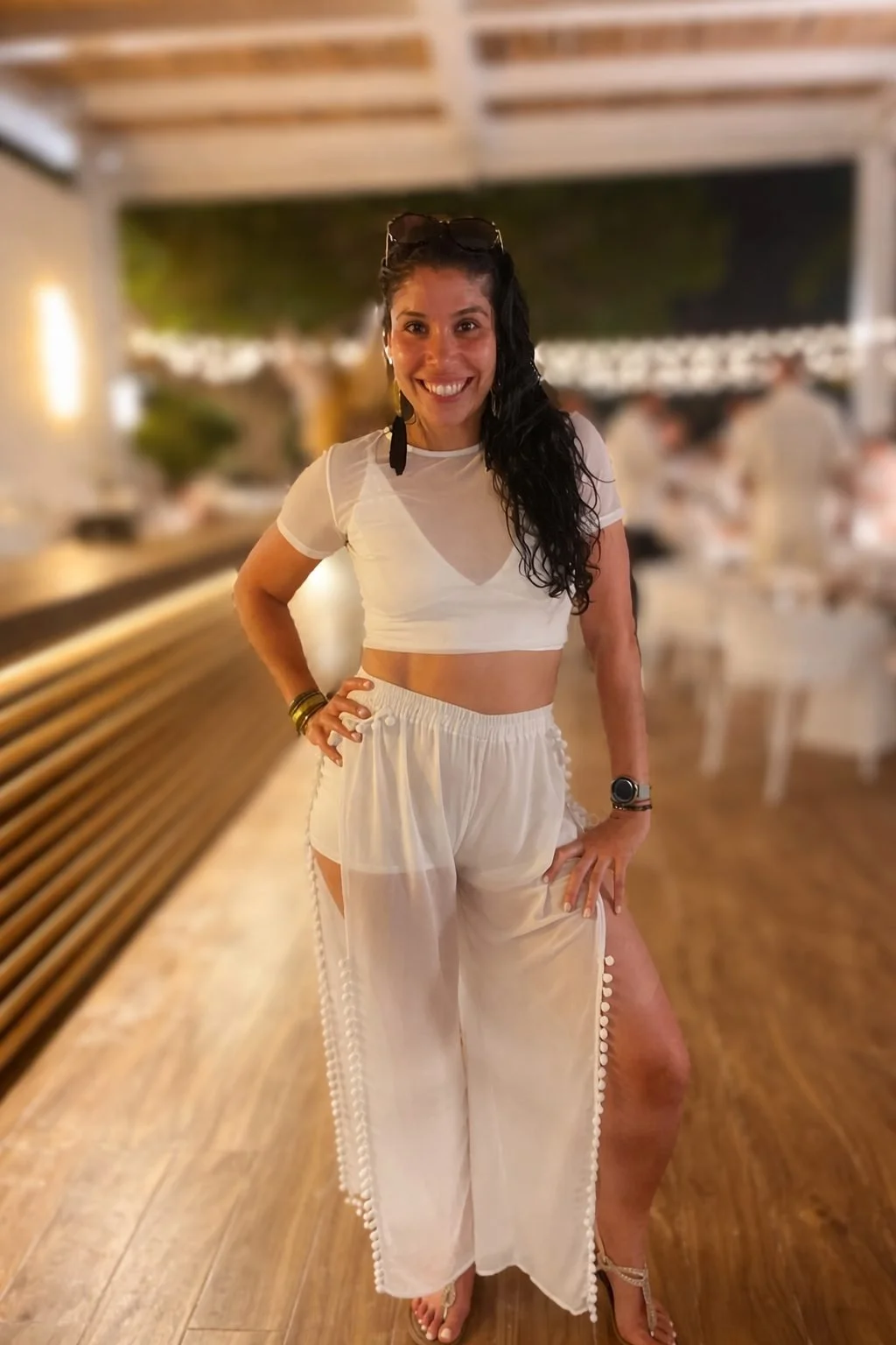 Barbara Vega, Latina RN, holistic health and whole-person wellness educator, smiling in a calm, welcoming setting