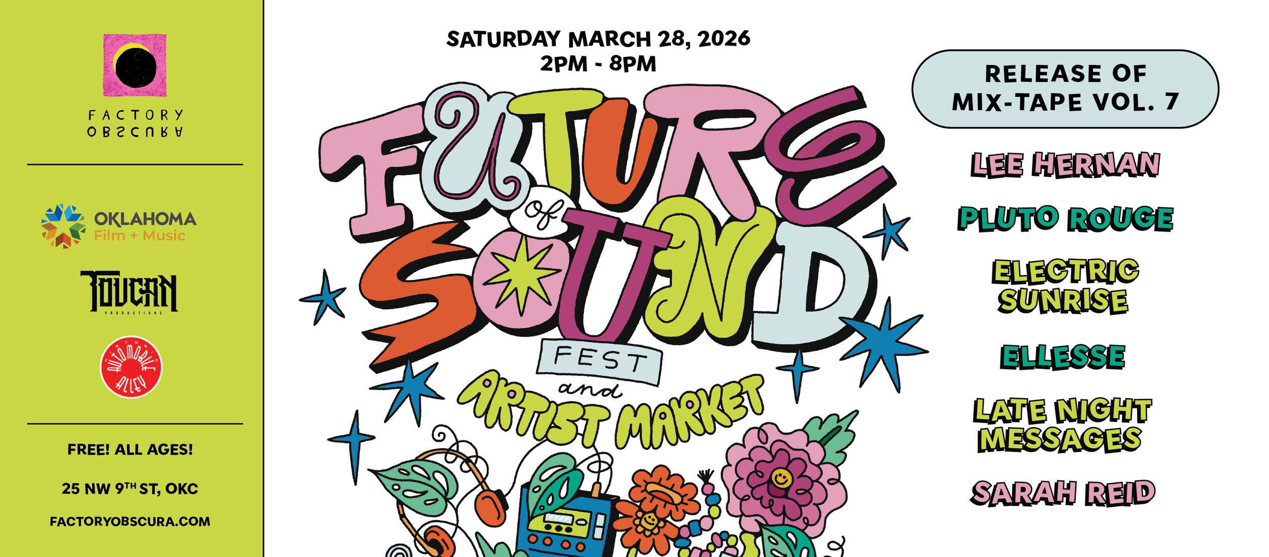 FUTURE OF SOUND FEST &amp; ARTIST MARKET