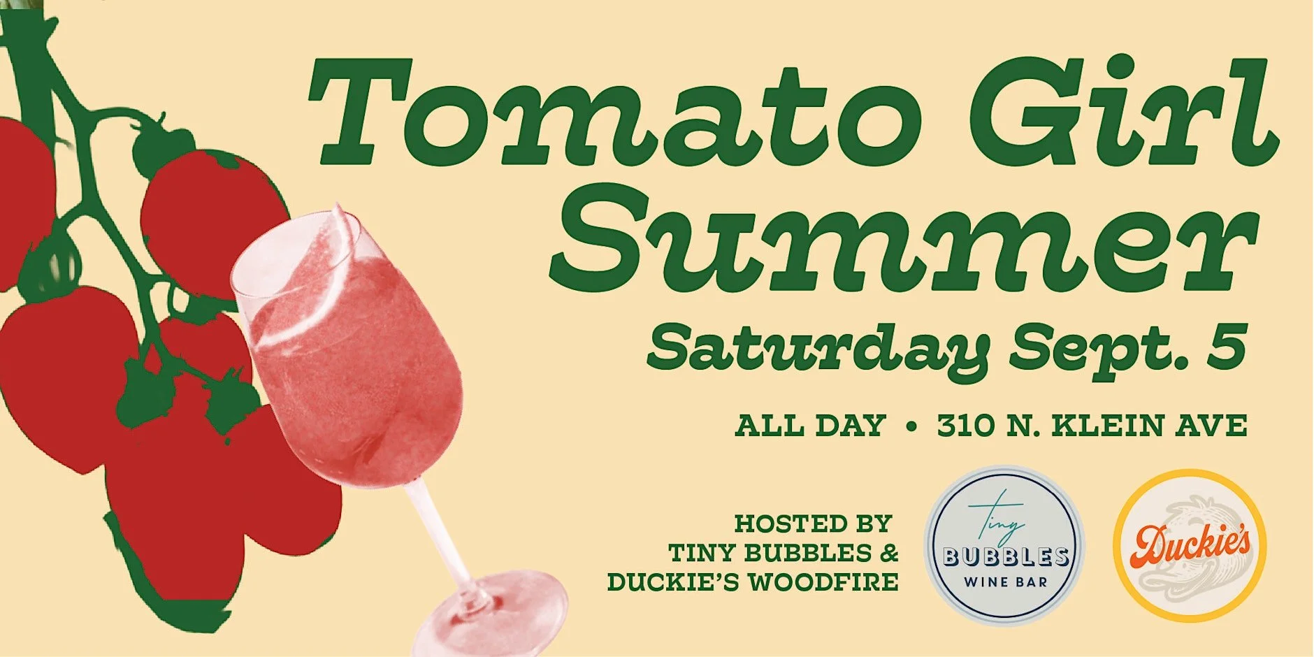 Tomato Girl Summer Fest at Duckie's Woodfire Grill