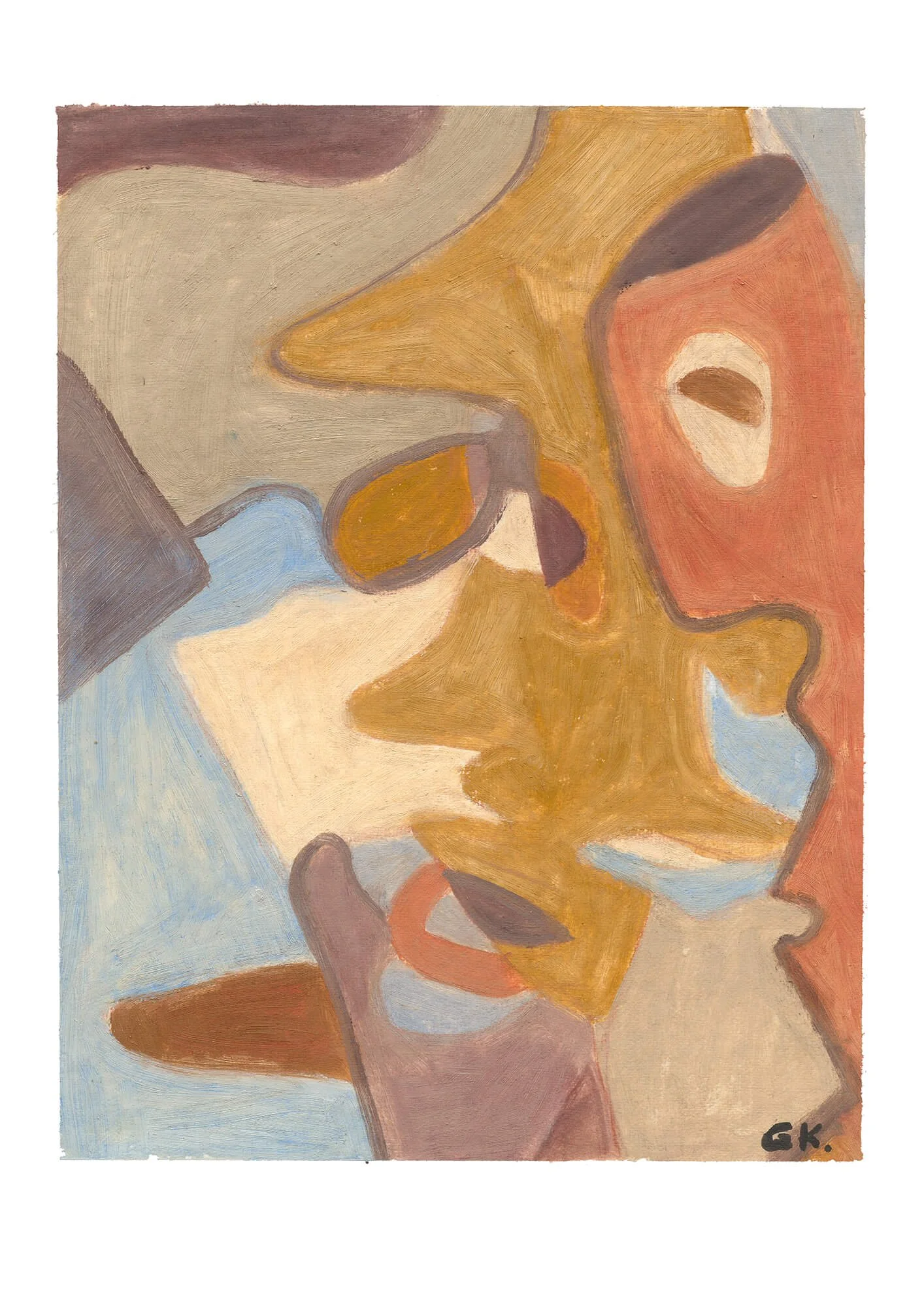 Abstract Figurative Art Print | The Many Selves