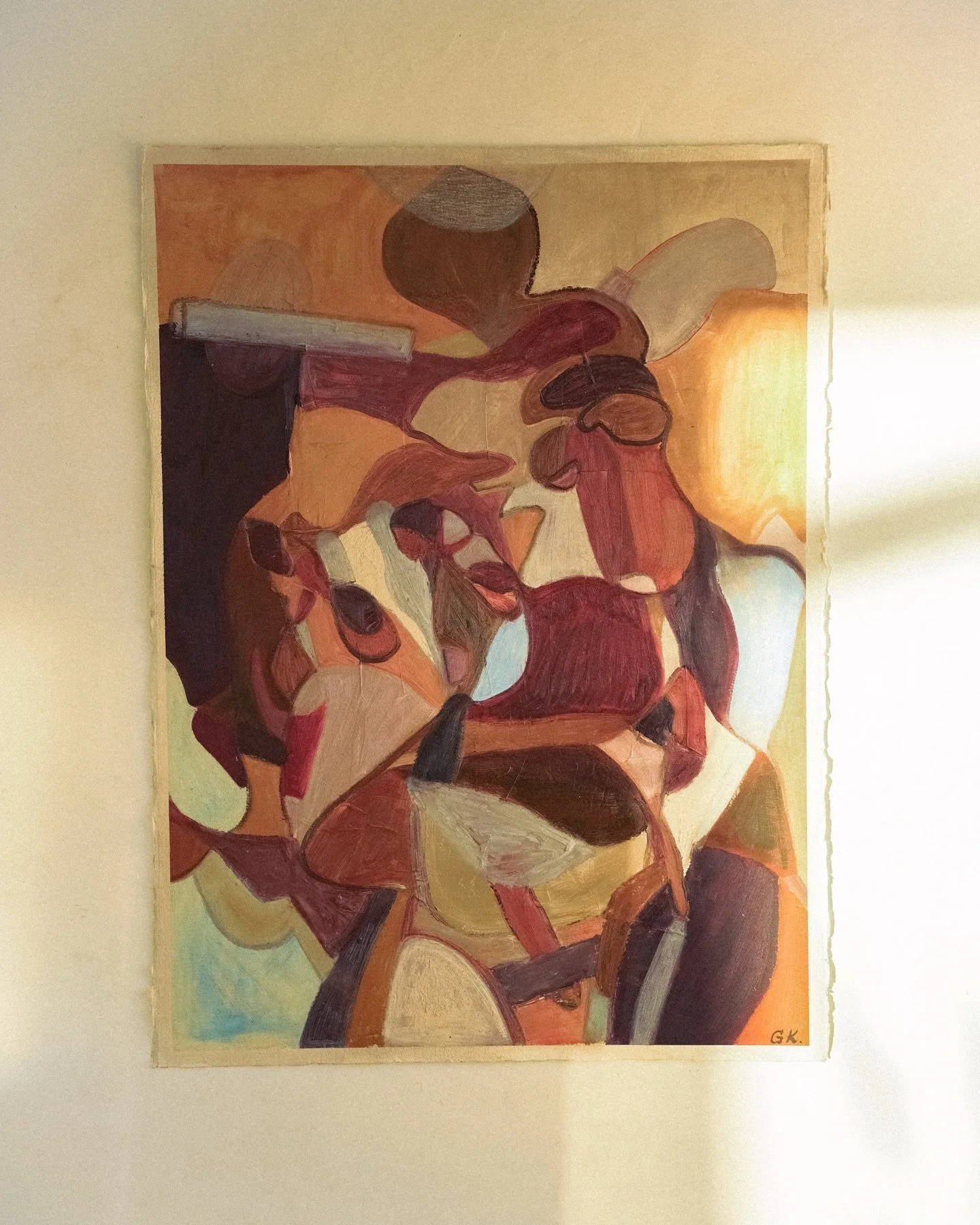 Still untitled, hanging to dry. 
From &ldquo;Between Faces&rdquo; series.