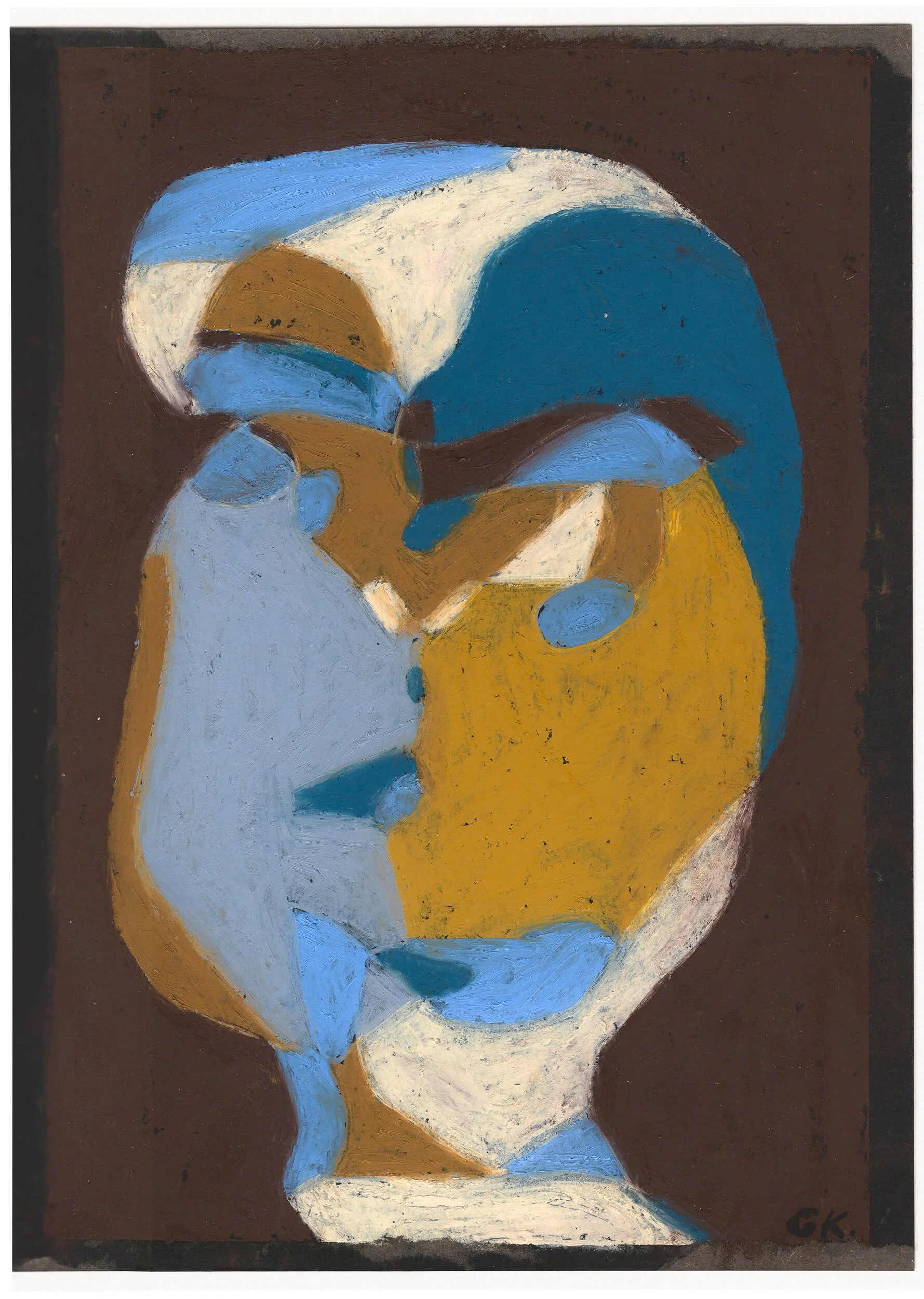 Abstract Figurative Portrait on Fine Art Paper | Inner Perception