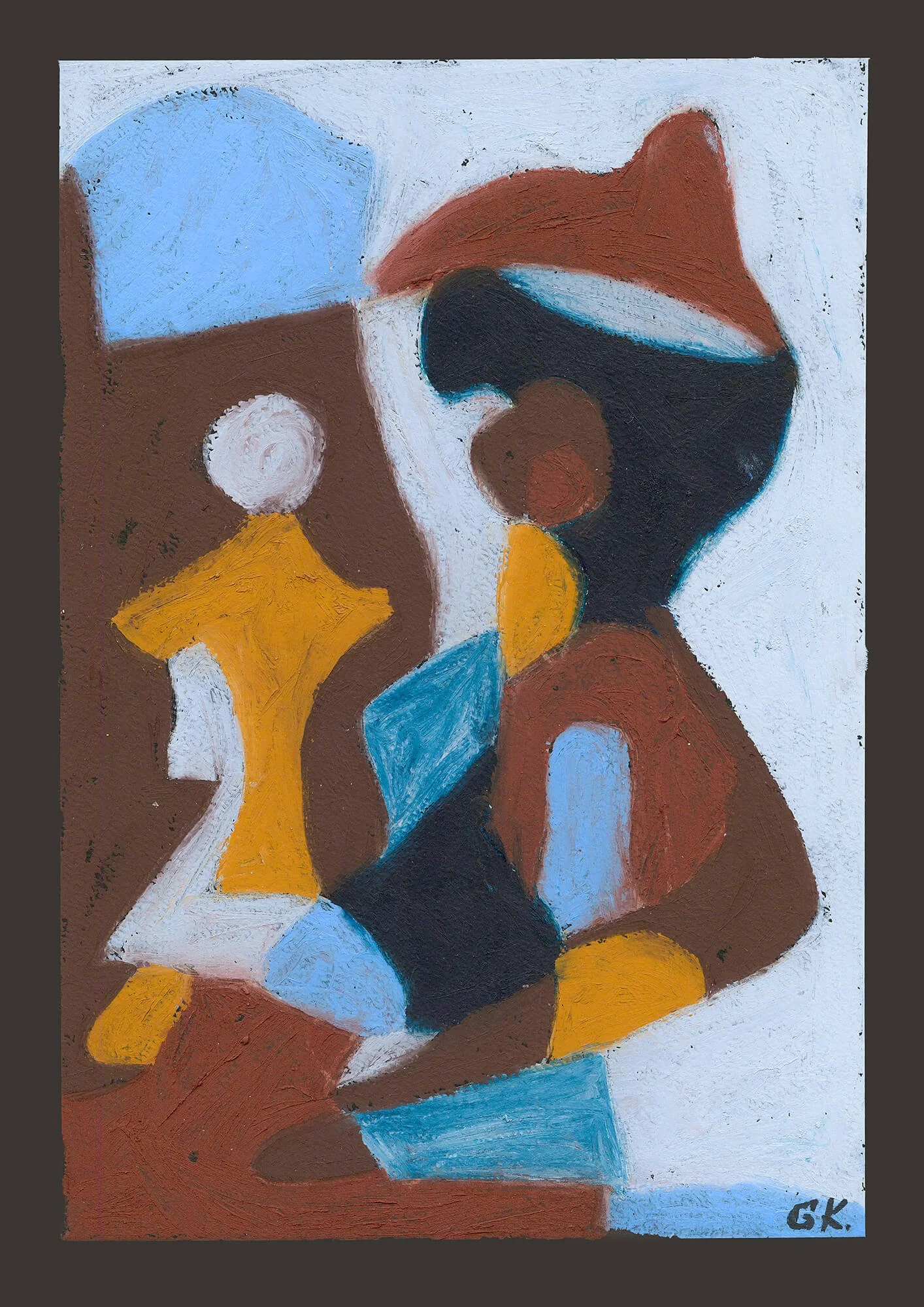 Abstract Figurative Art Print | The Dancer