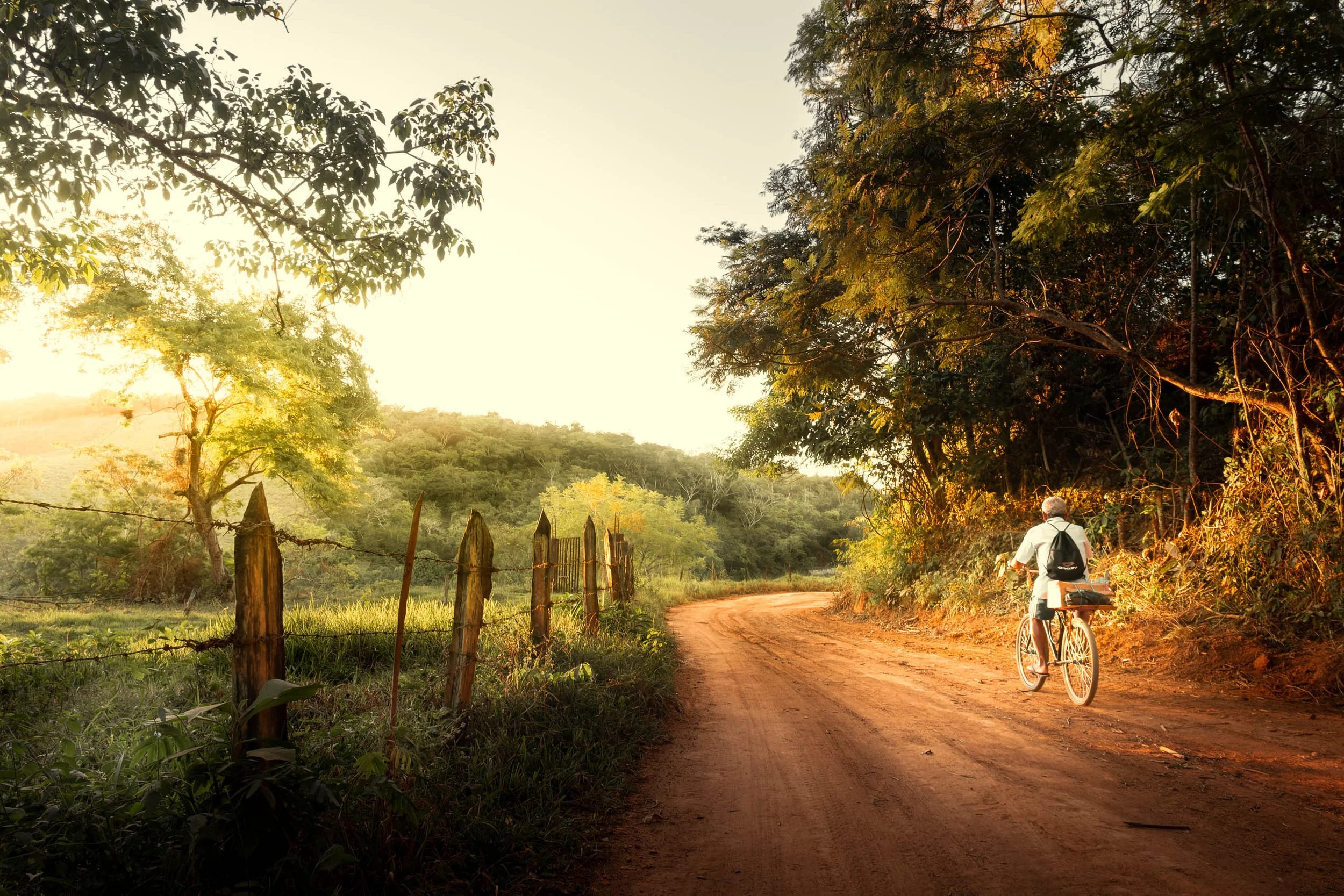 estrada-de-terra-ciclista-luz-quente-interior-de-minas-fotografia-para-decor