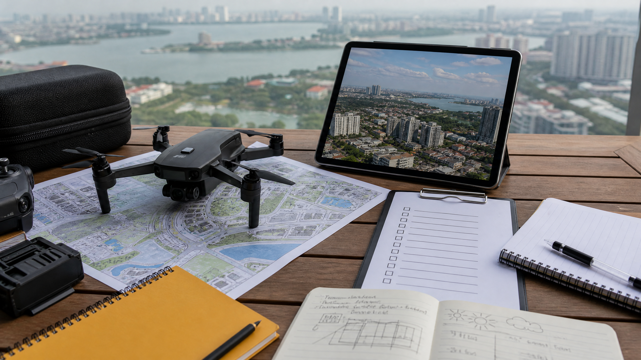 Drone Video for Real Estate in Singapore and Johor Bahru: What Must Be Checked First