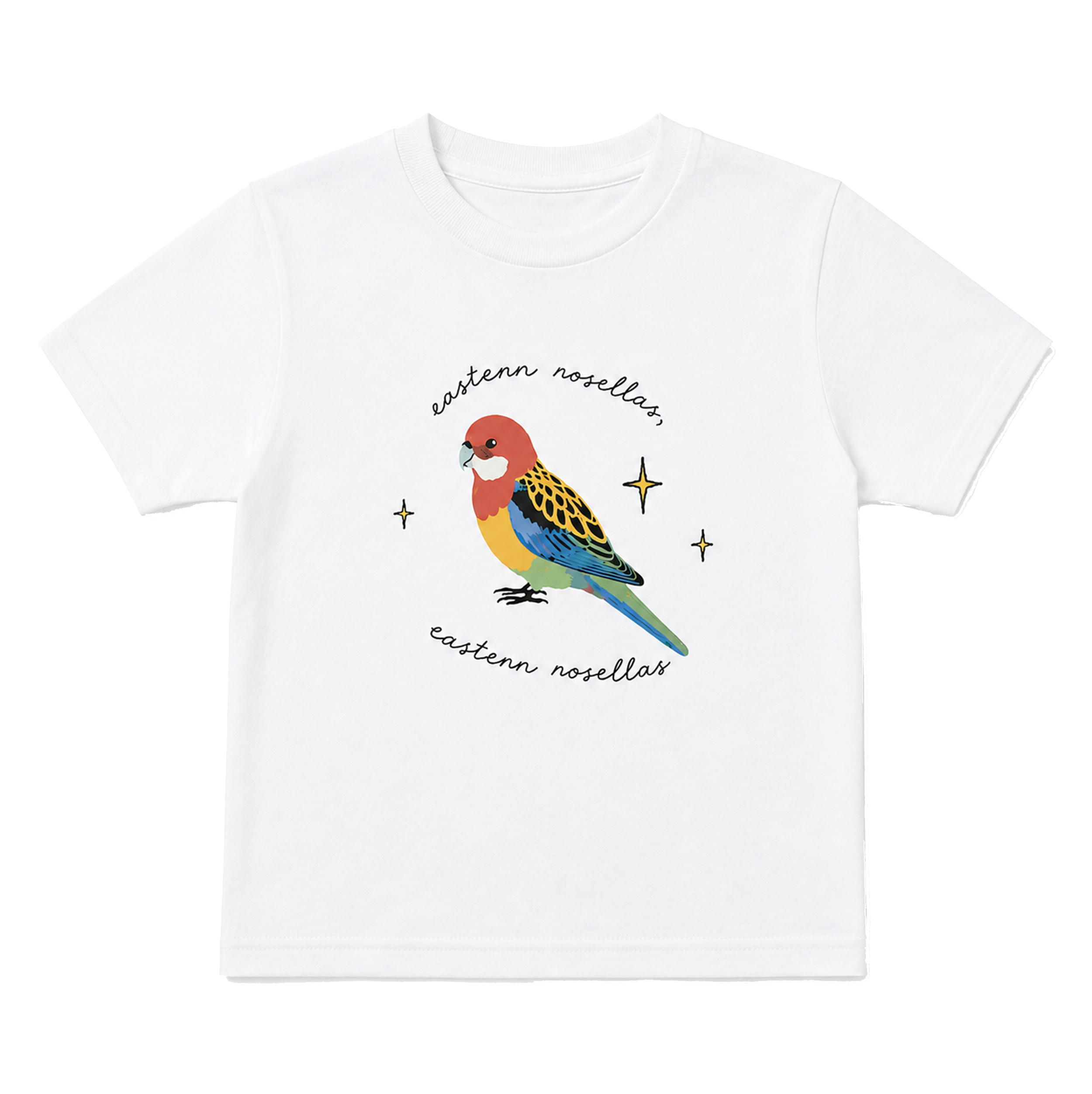 The Little Miles Eastern Rosella tee