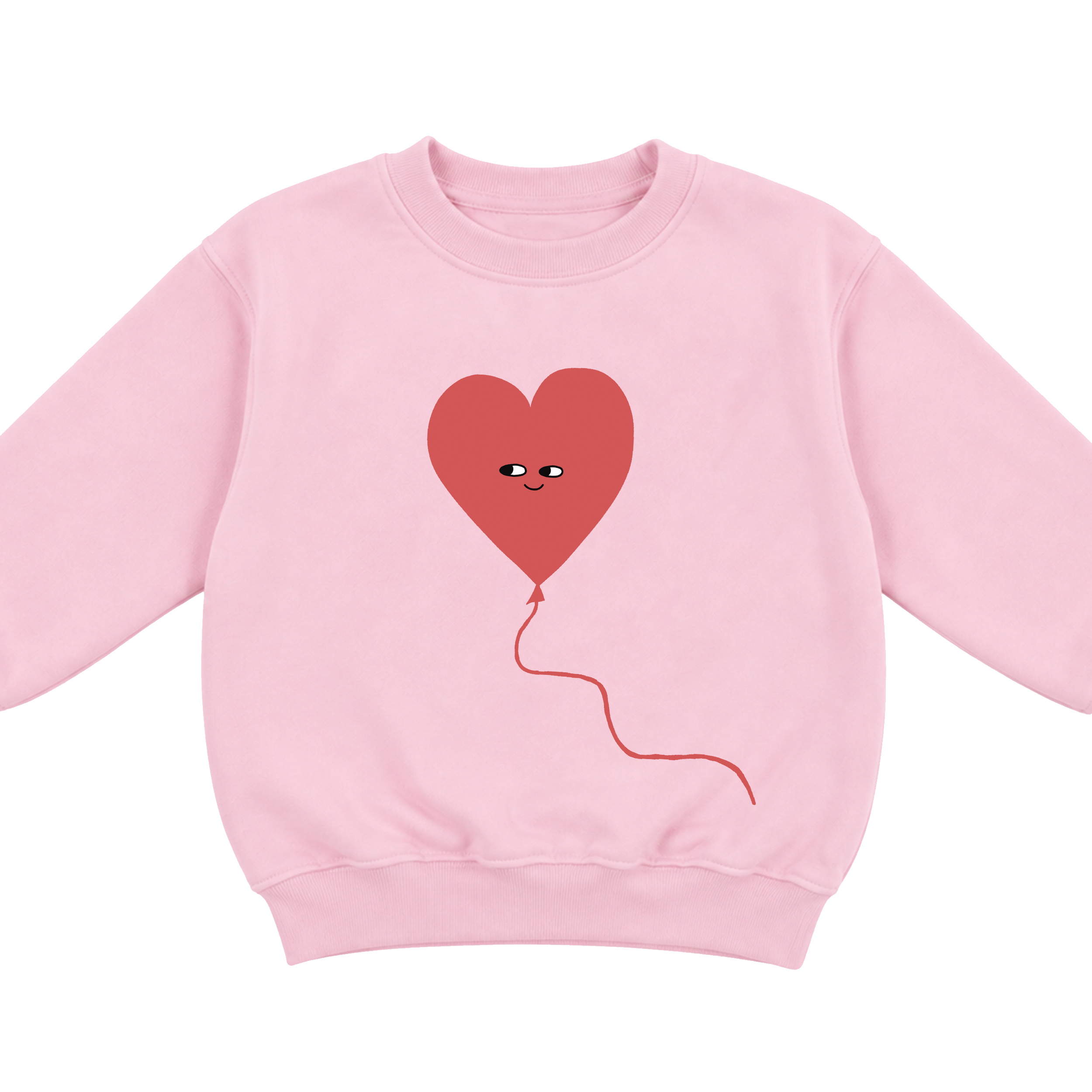 The Little Grace Heart Balloon Sweater