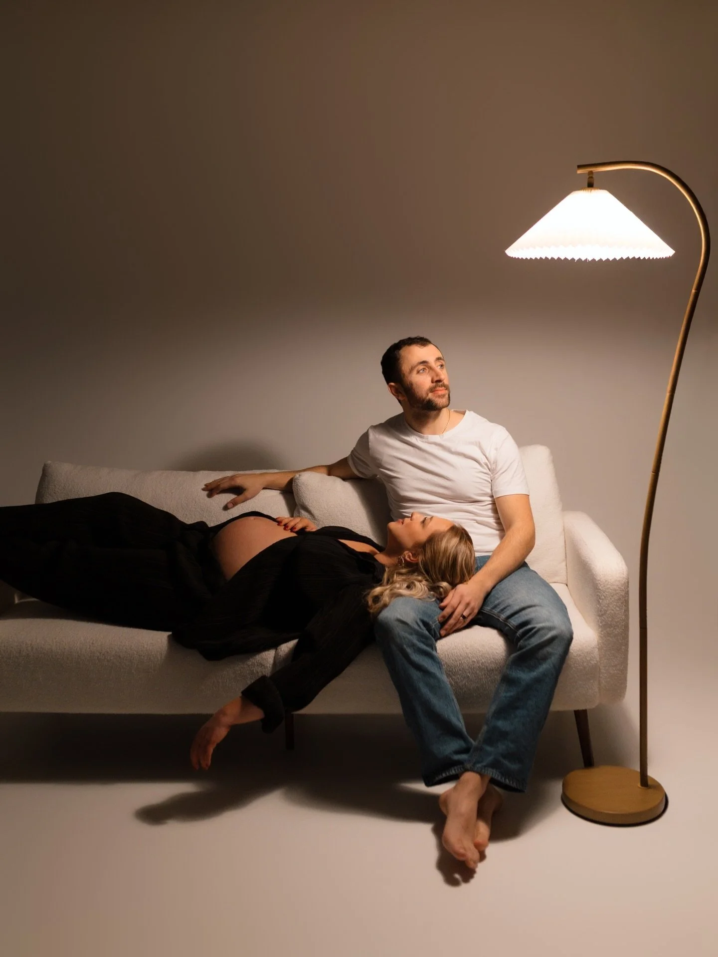 Just a girl and her lamp