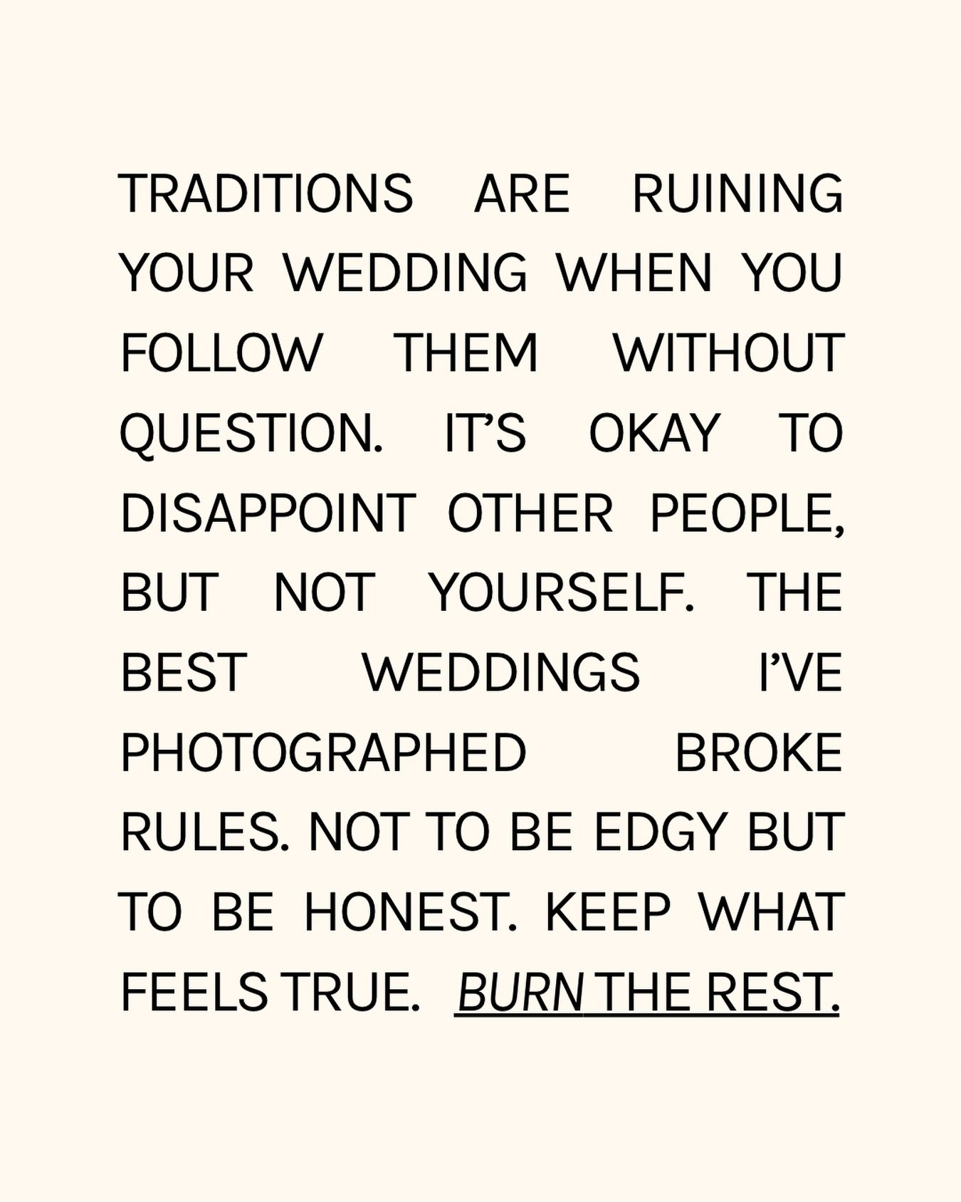 Before you lock in your timeline, ask yourself one question: Are we doing this because we want to&hellip; or because we think we have to? There&rsquo;s a BIG difference.