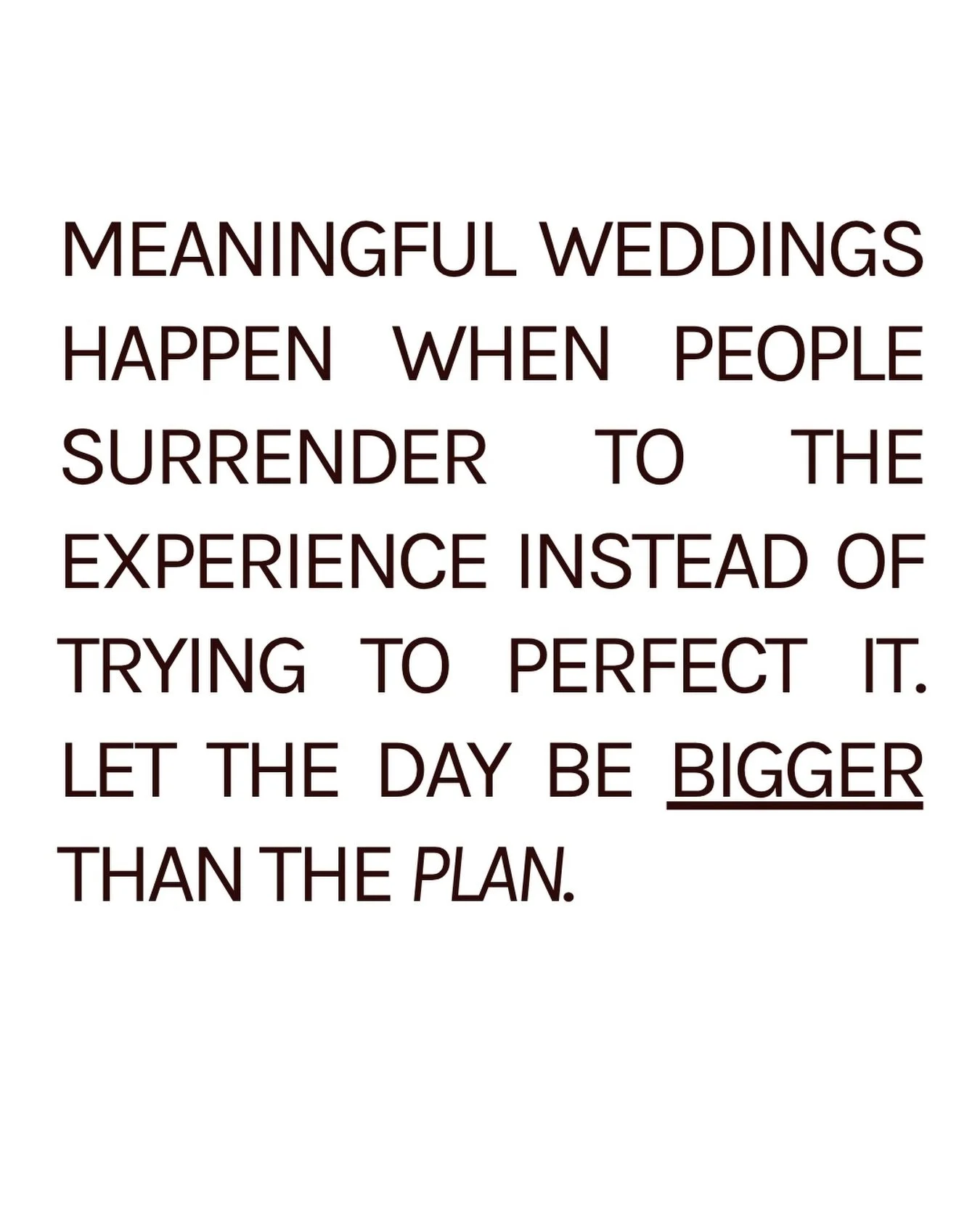 You can feeeeel it when this happens.