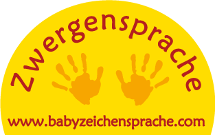 Logo der Zwergensprache mit Domain zwergensprache.com