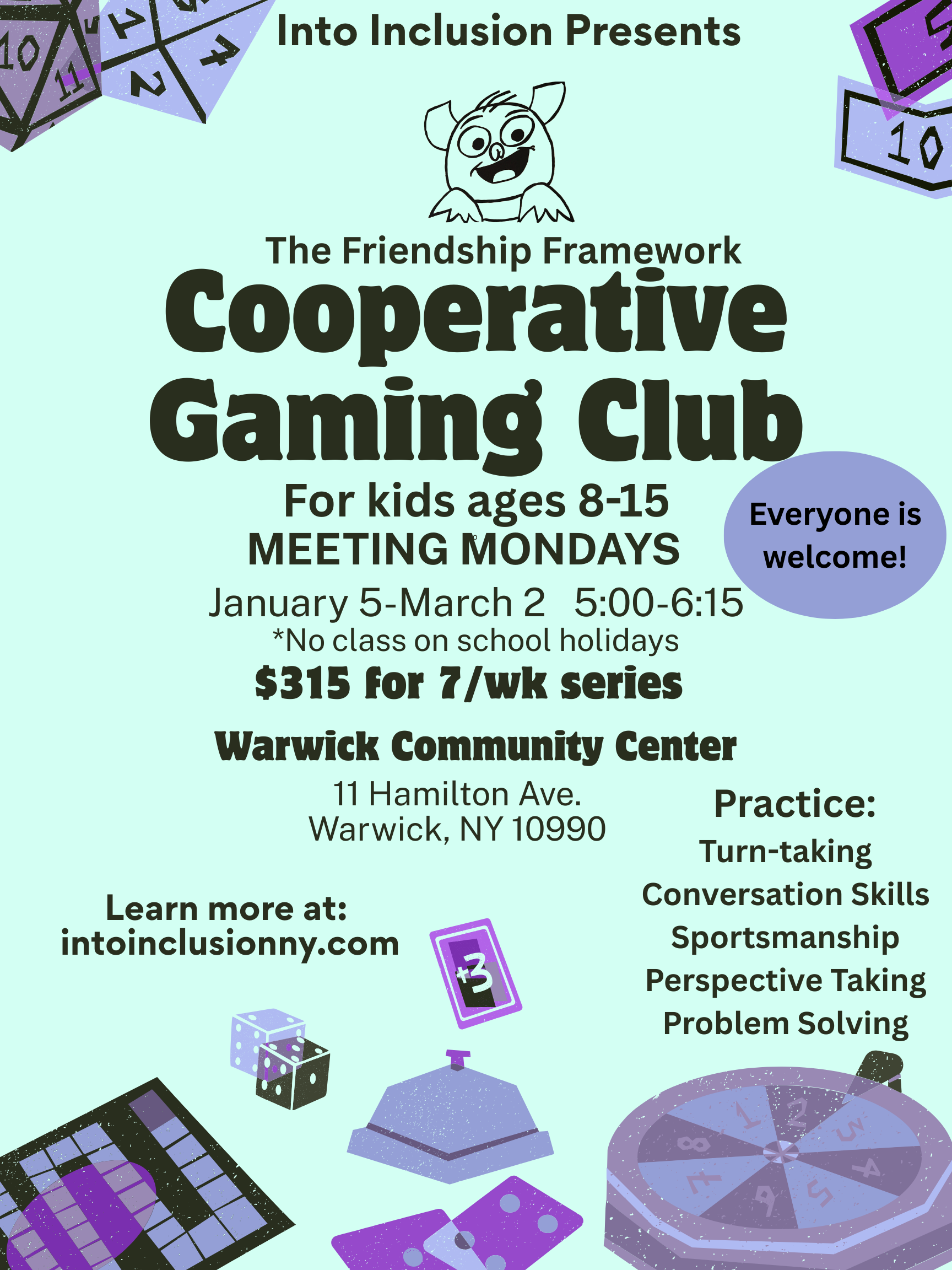 The Friendship Framework: Collaborative Gaming Club