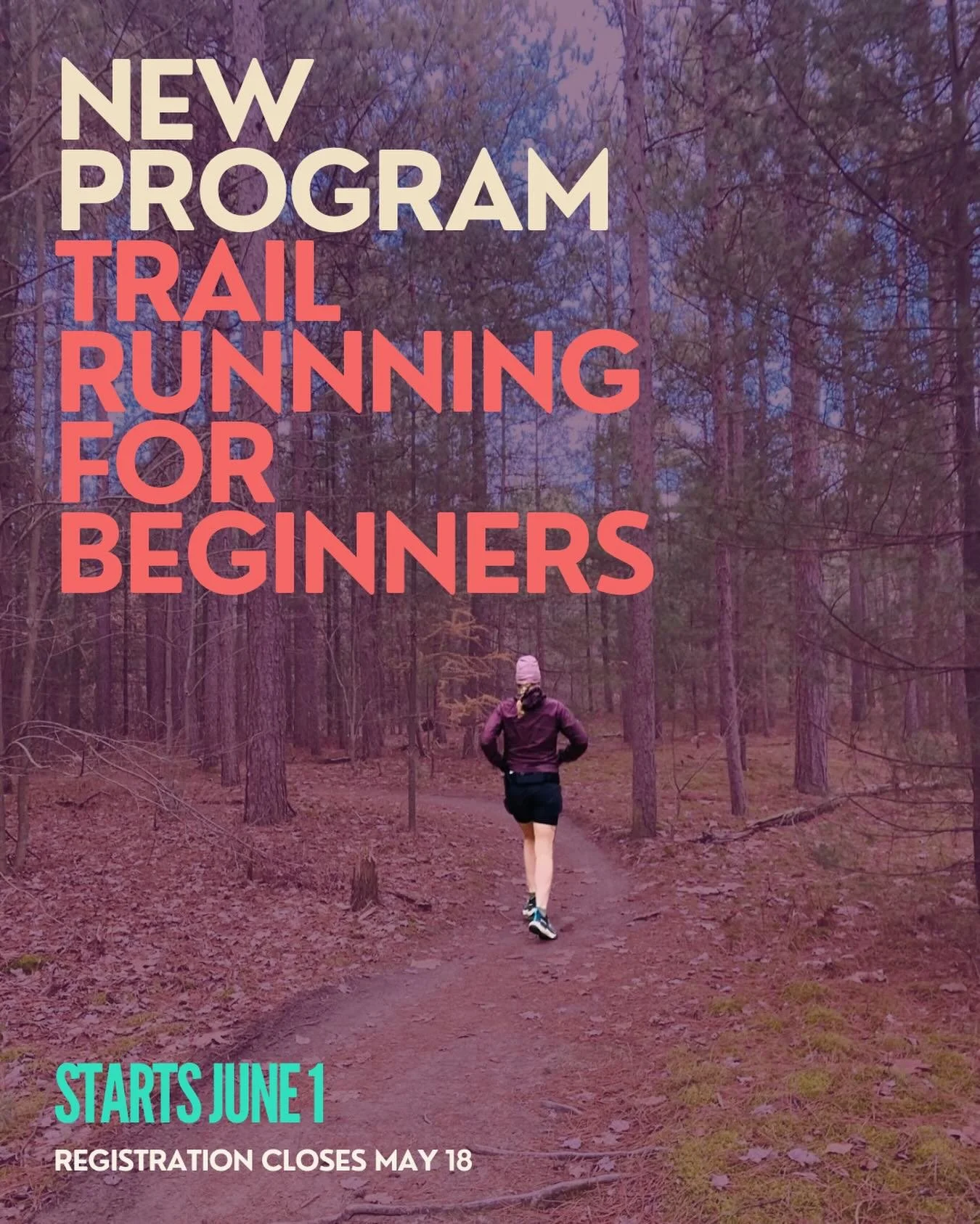 New! 💥 Trail Running for Beginners 8-week Program starting June 1

Are you new to running but want to skip the pavement and go straight to the trails? Our new 8-week Trail Running for Beginners program is for you! This &ldquo;Couch to Trail 5km&rdqu