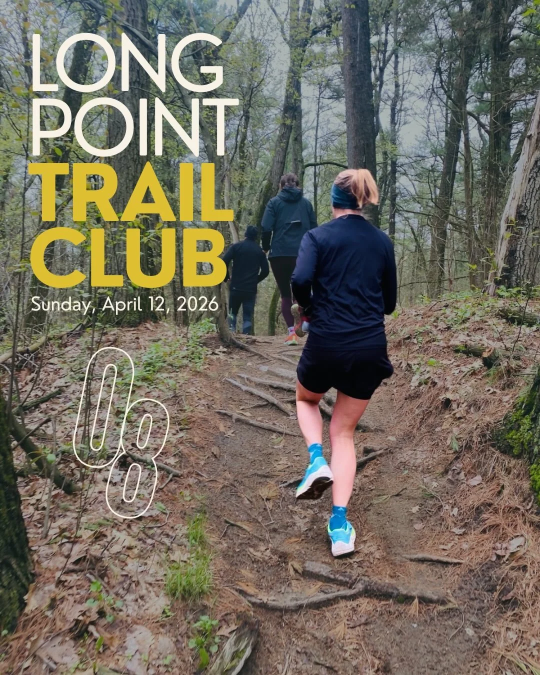 Rolling with the punches 💥

Today really felt like spring, with more than 20 of us tackling the rolling, punchy hills of the east trails at Turkey Point. We had a fairly equal spread of runners and hikers across all routes, with many of you choosing