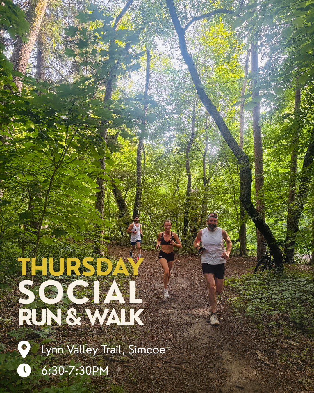 Thursday Night Social Run - Lynn Valley Trail