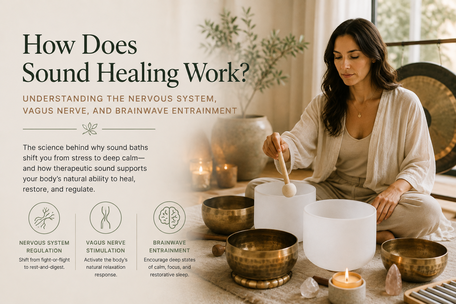 How Does Sound Healing Work? Understanding the Nervous System, Vagus Nerve, and Brainwave Entrainment