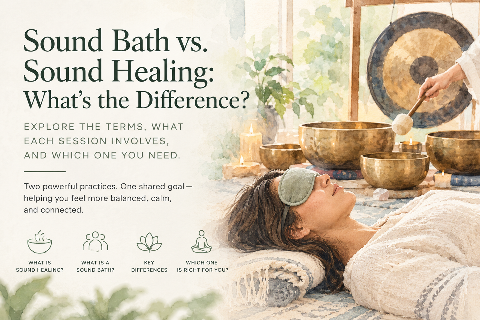 Sound Bath vs. Sound Healing: What's the Difference and Which Should You Book?