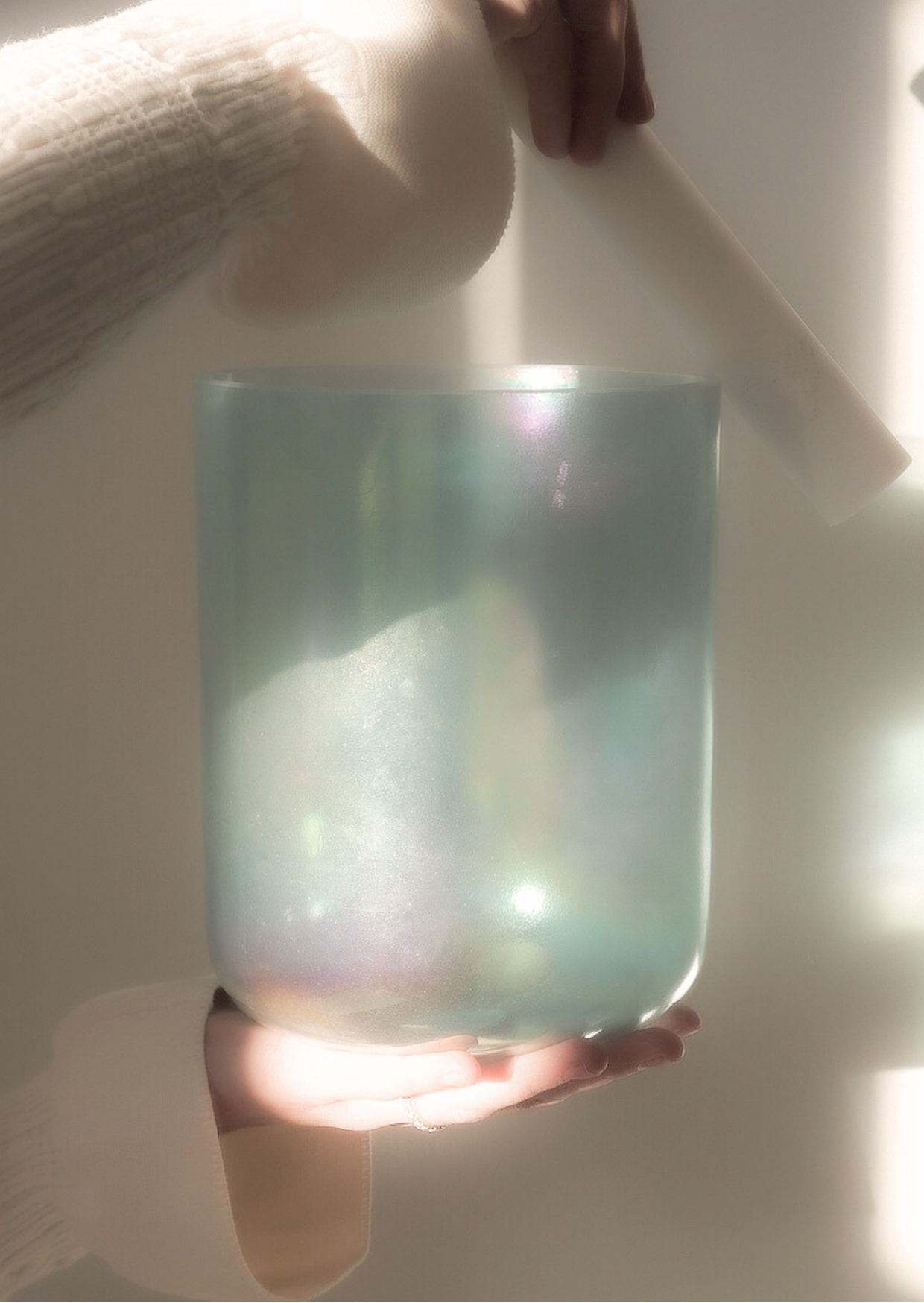 Crystal Tones Alchemy aqua singing bowl energy healing nervous system regulation NYC