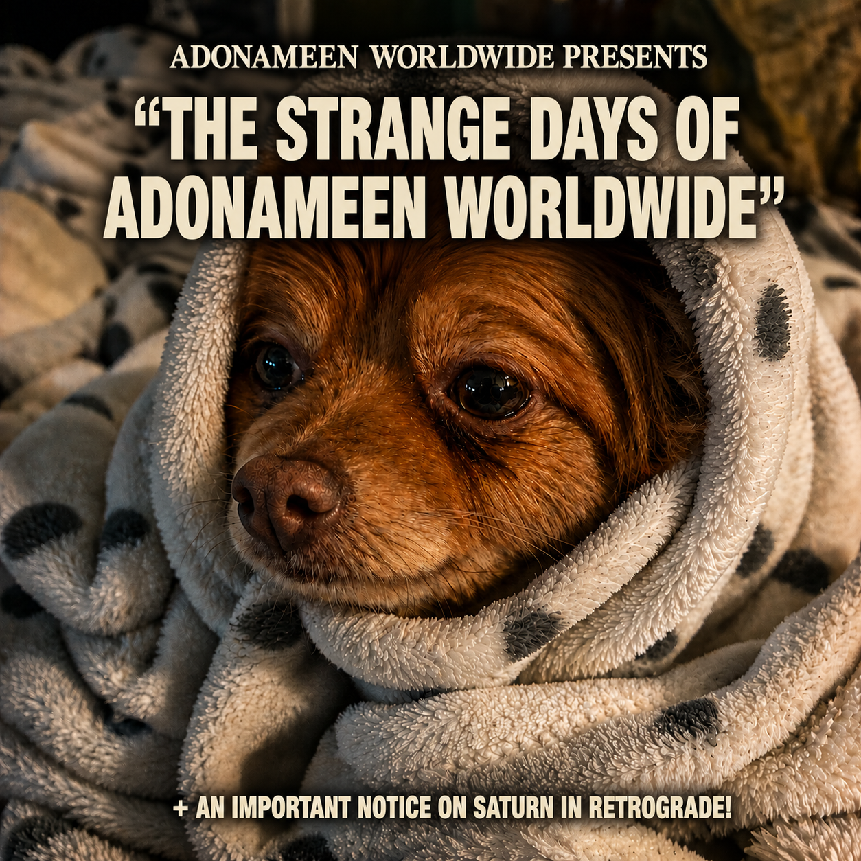 ADONAMEEN WORLDWIDE PRESENTS “THE STRANGE DAYS OF ADONAMEEN WORLDWIDE”