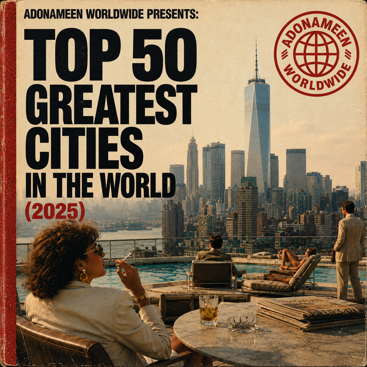 ADONAMEEN Worldwide Presents "Top 50 Greatest Cities in the World" (2025)