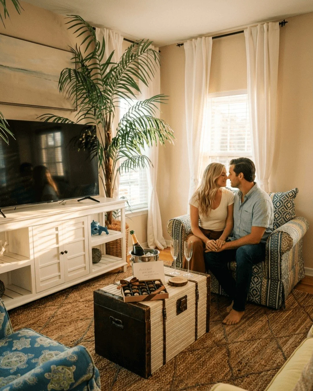 Ready to add a little extra sparkle to your Valentine's getaway? Enjoy exclusive perks like complimentary champagne and chocolates when you book your stay with us in Gulf Shores during Valentine's week.

Make your escape cozy, stylish, and unforgetta