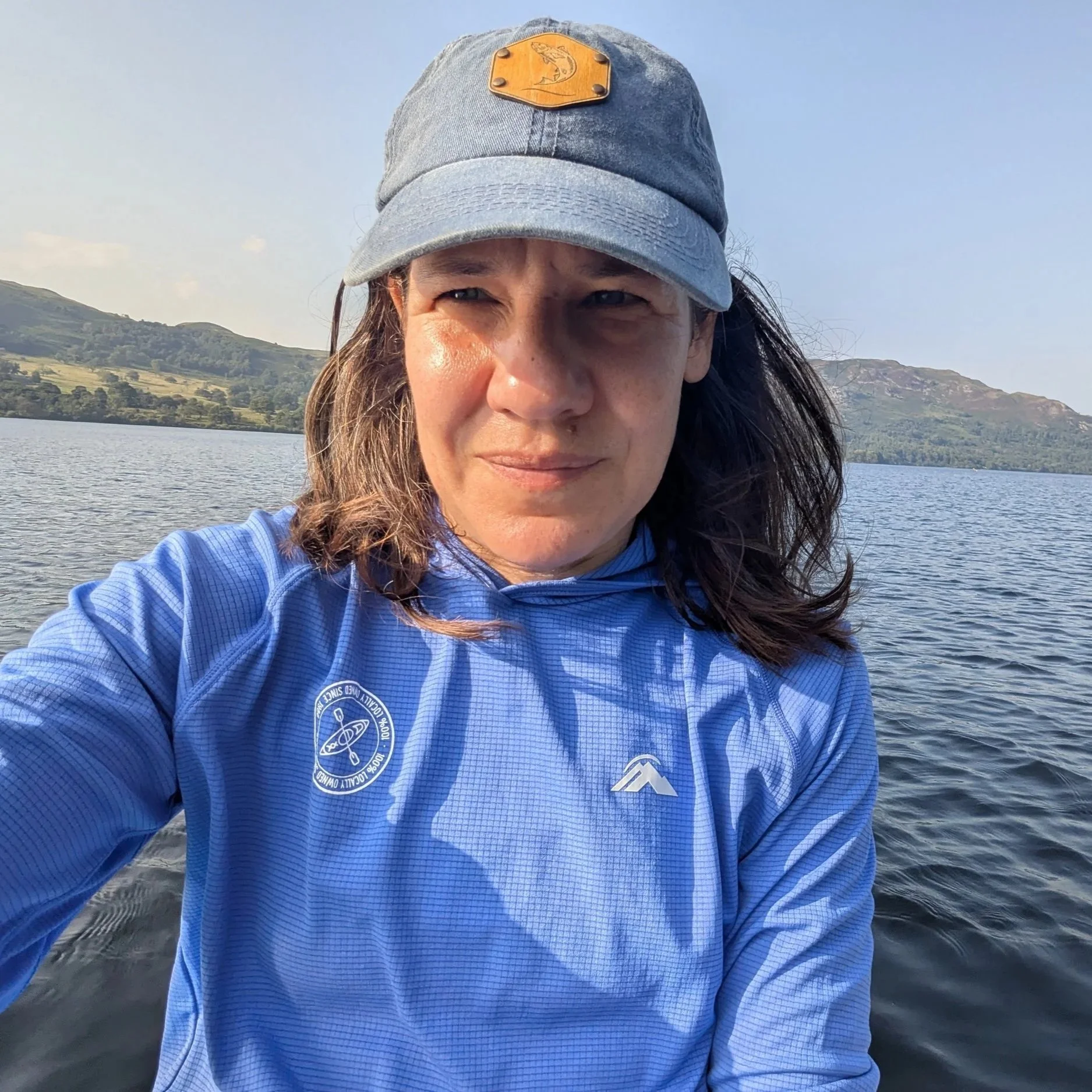 Photograph of Carla Pont, trustee of Friends of the Ullswater Way