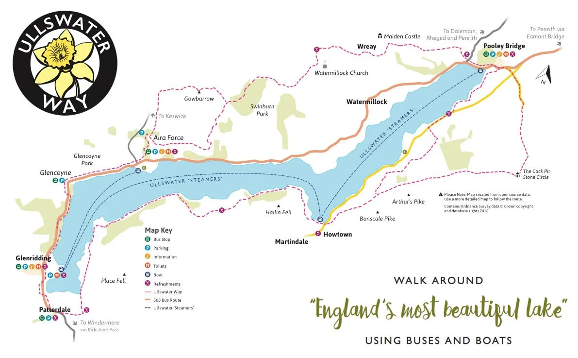 Overview of the Ullswater Way