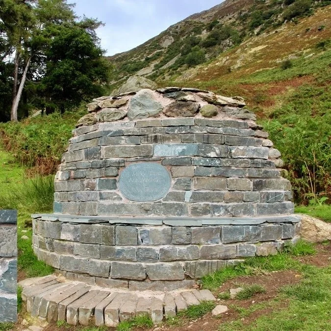 Photograph of the Artist's Seat celebrating JMW Turner, John Glover and Ann Macbeth