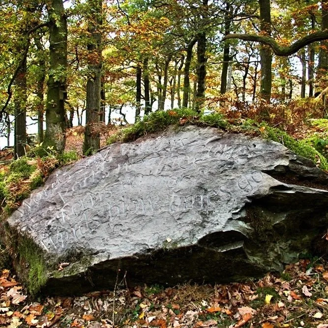 Photograph of the Poetry Stones