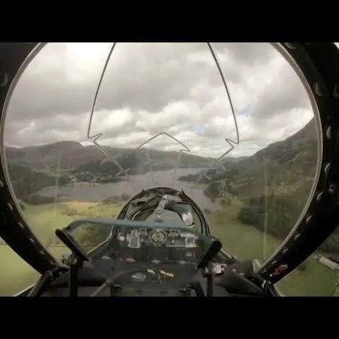Military low-level flying in the Lake District