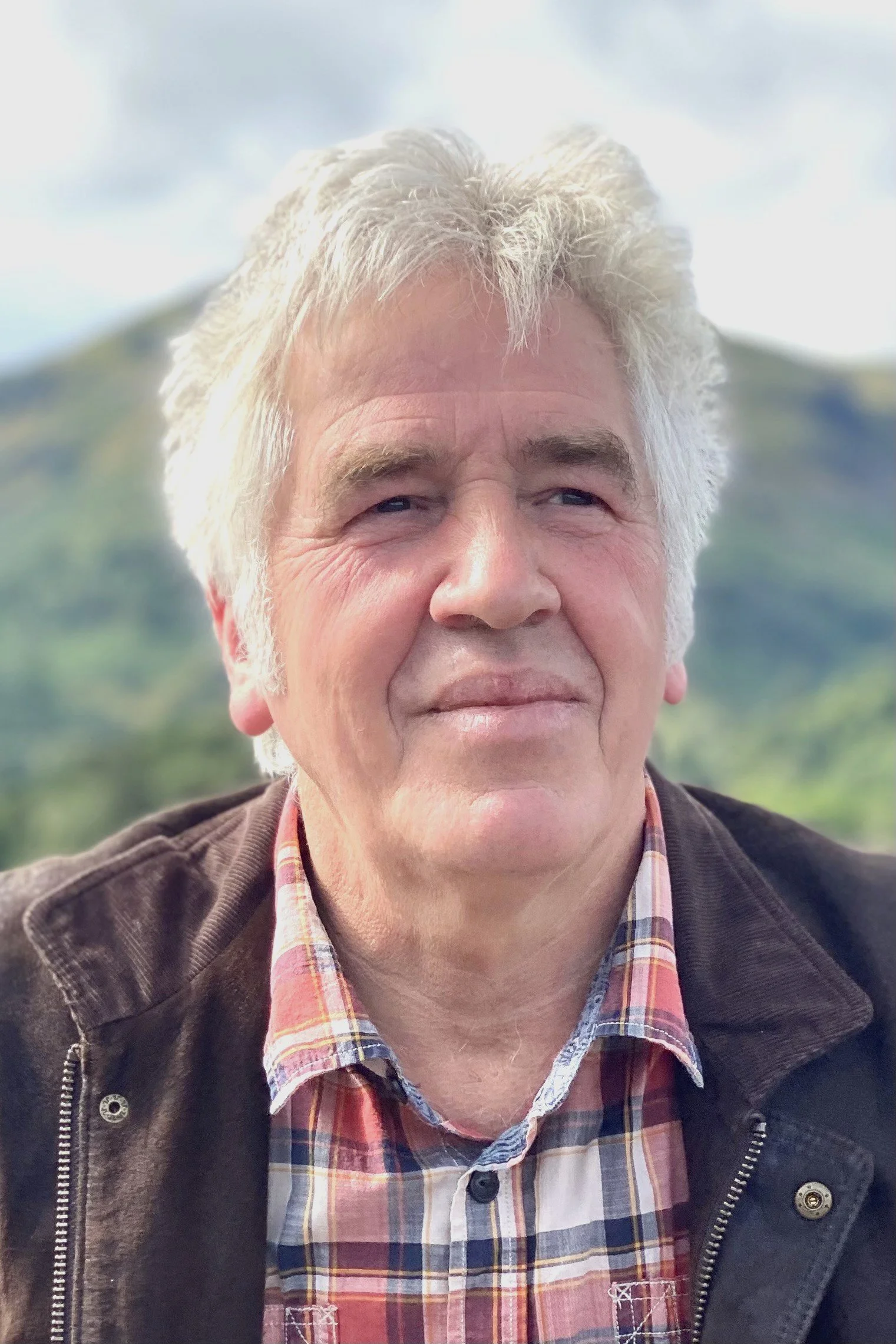 Photograph of Gordon Lightburn, trustee of Friends of the Ullswater Way