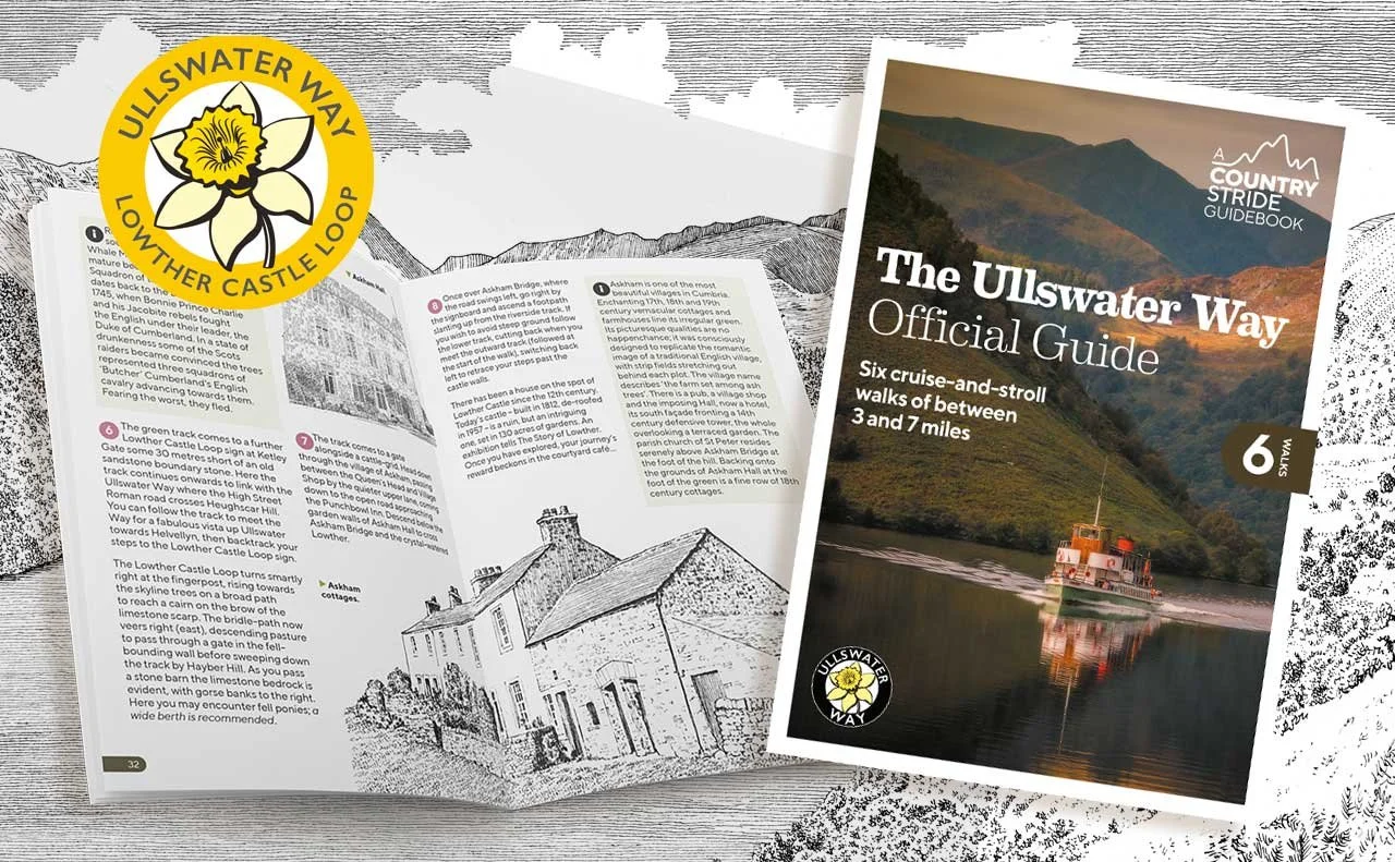 The lowther castle loop section of the Ullswater Way Official Guide