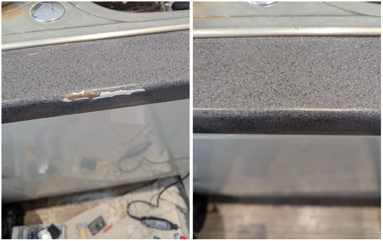 Laminate worktop repair, peeling and cracked laminate repair, london