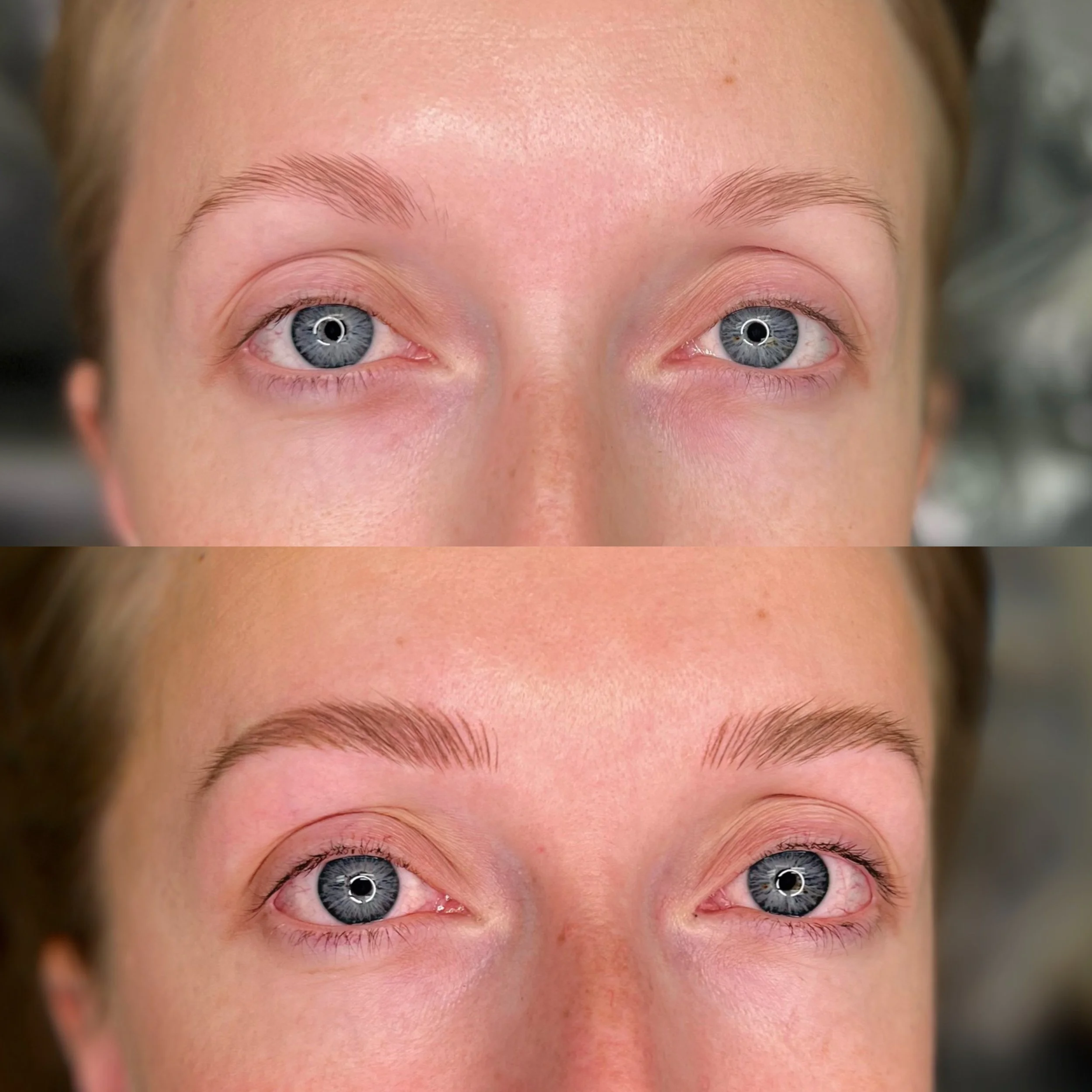 hairstroke brows