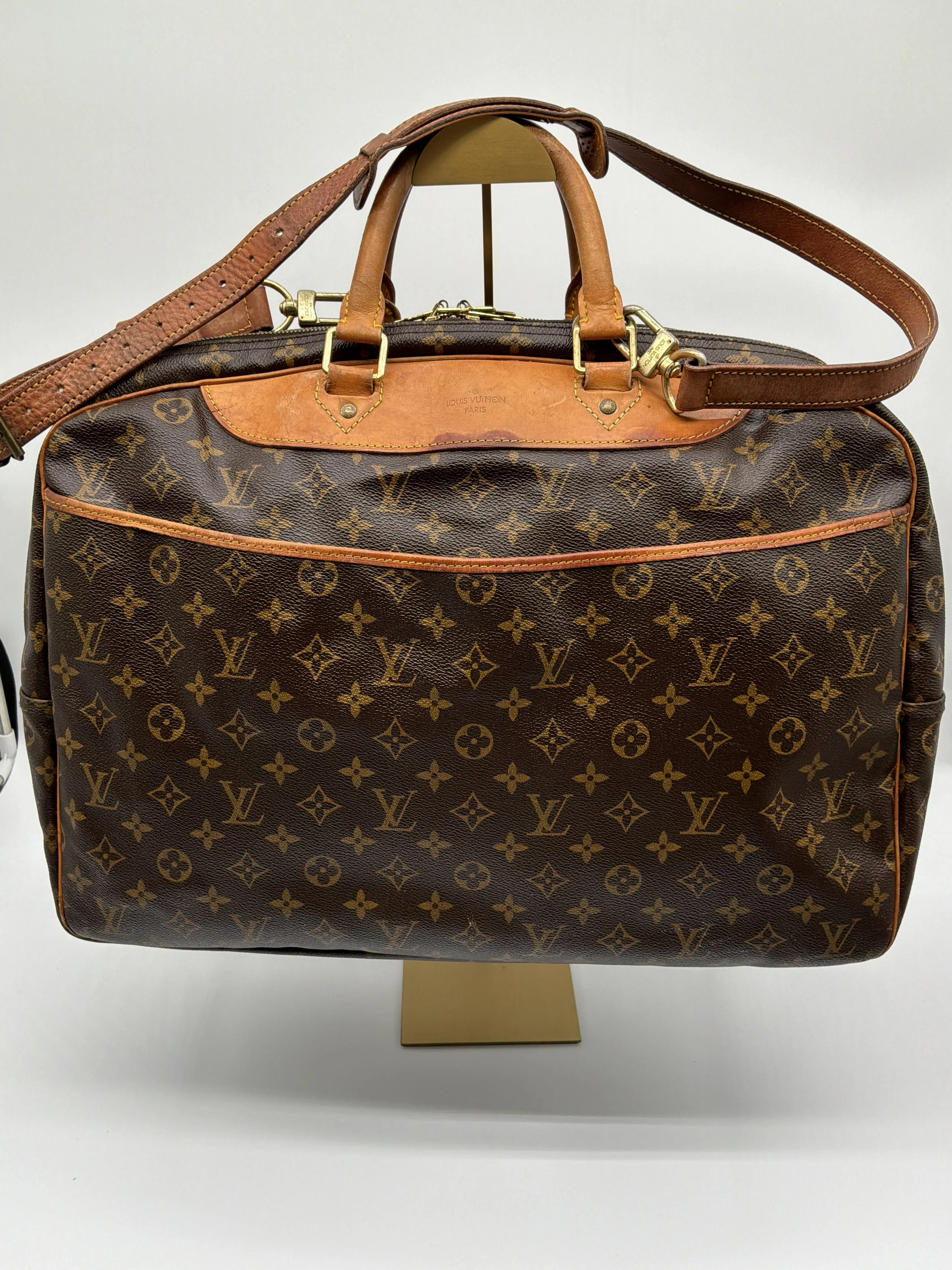 Louis Vuitton Keepall 50 Monogram Canvas Travel Duffle Bag Vintage LV