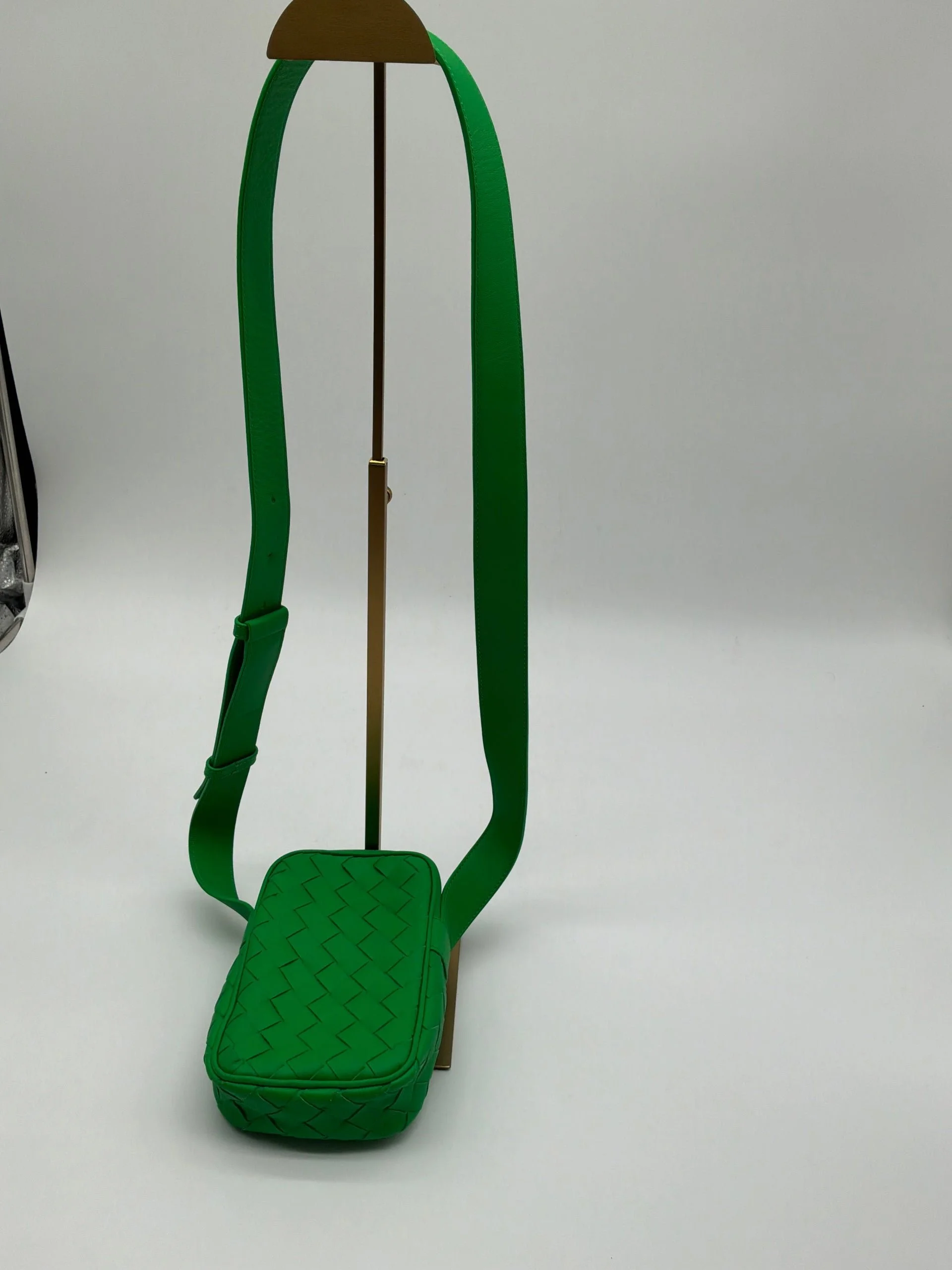 Bottega Veneta Green Crossbody