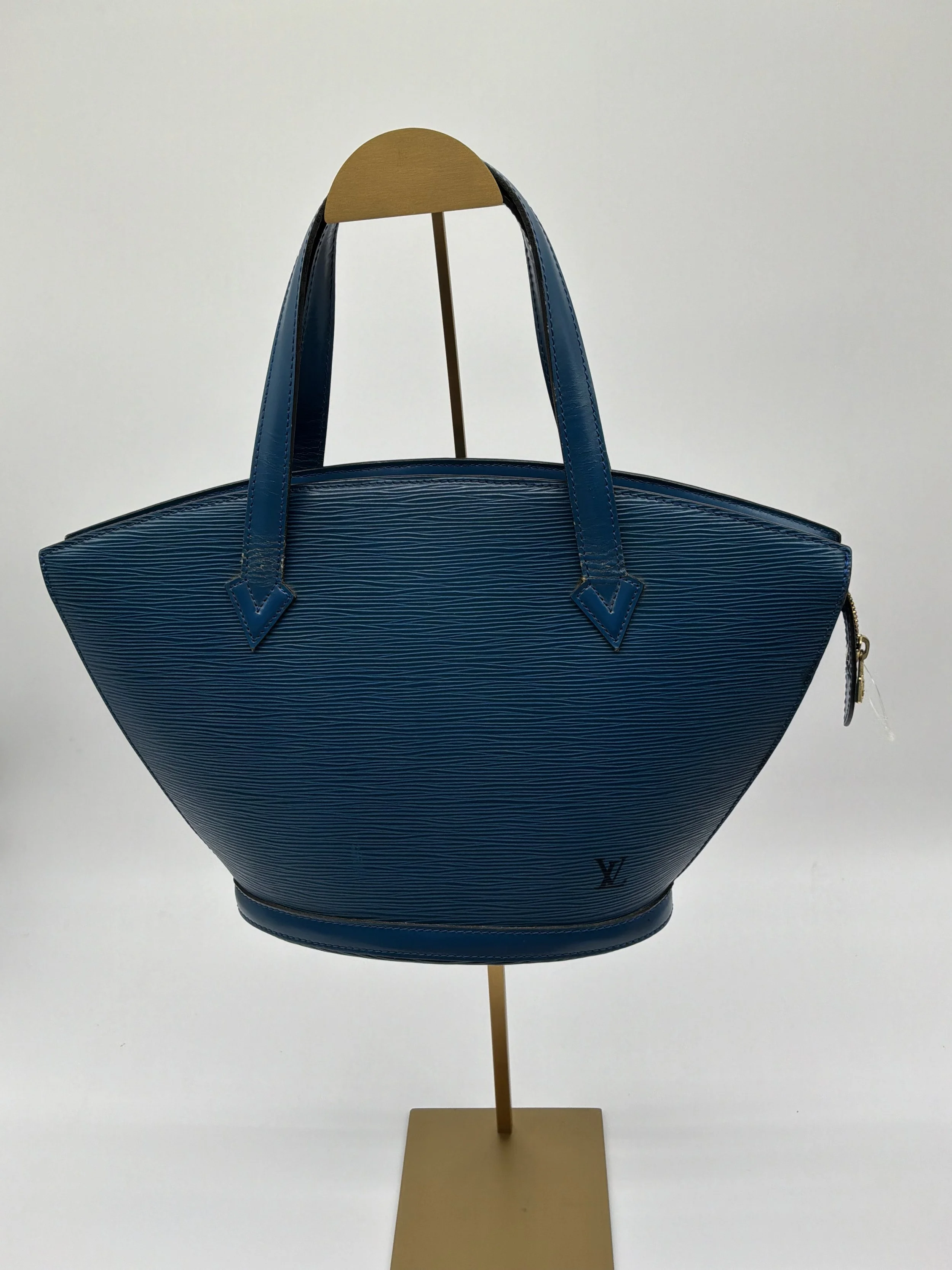 Louis Vuitton Epi Leather Saint Jacques PM Tote Bag Blu