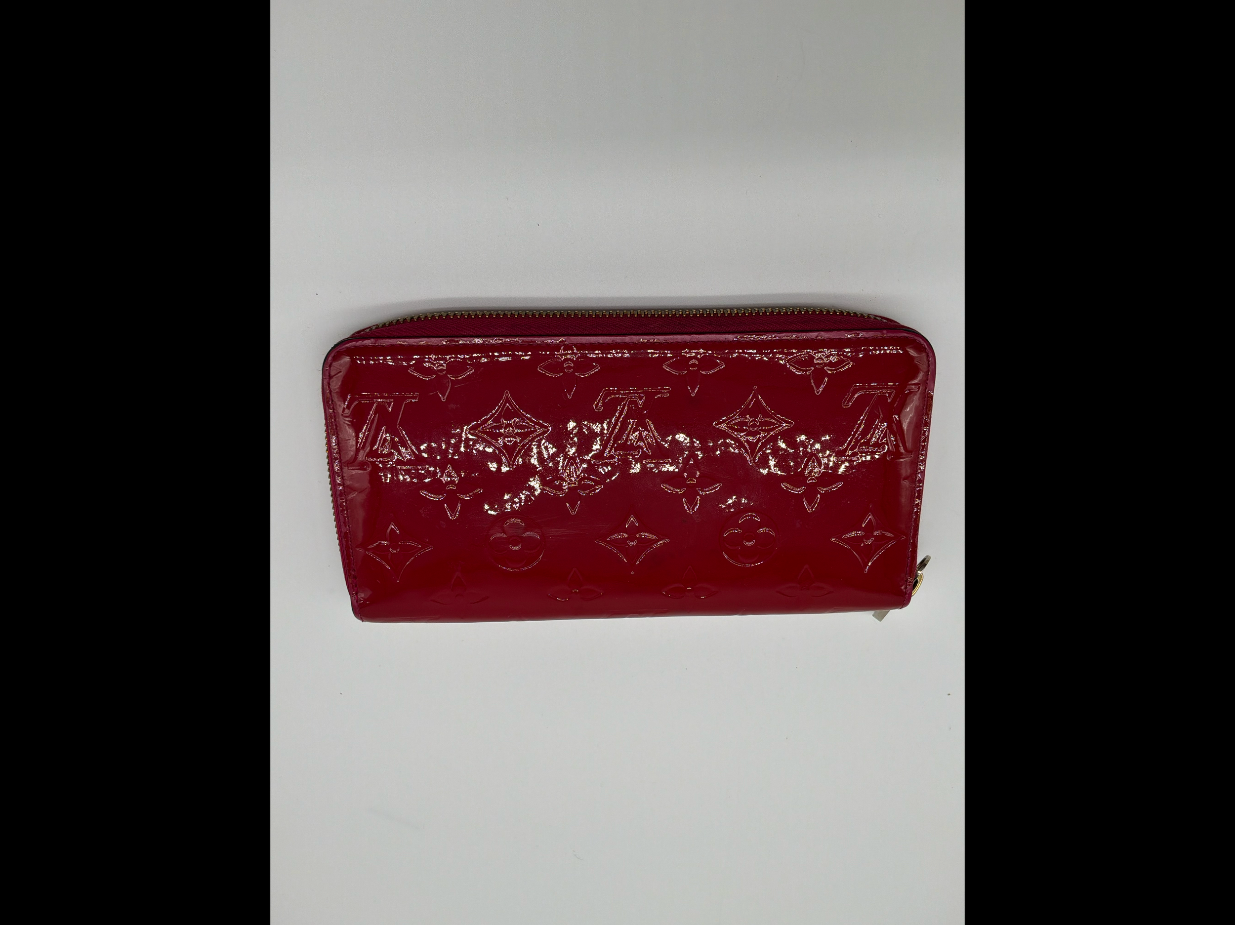 Louis Vuitton Vernis Zippy Wallet – Red Patent Leather
