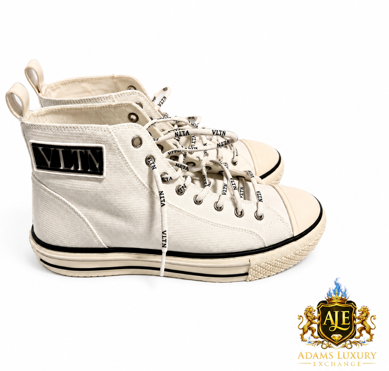 Valentino Garavani VLTN High-Top Sneakers Size 10.5