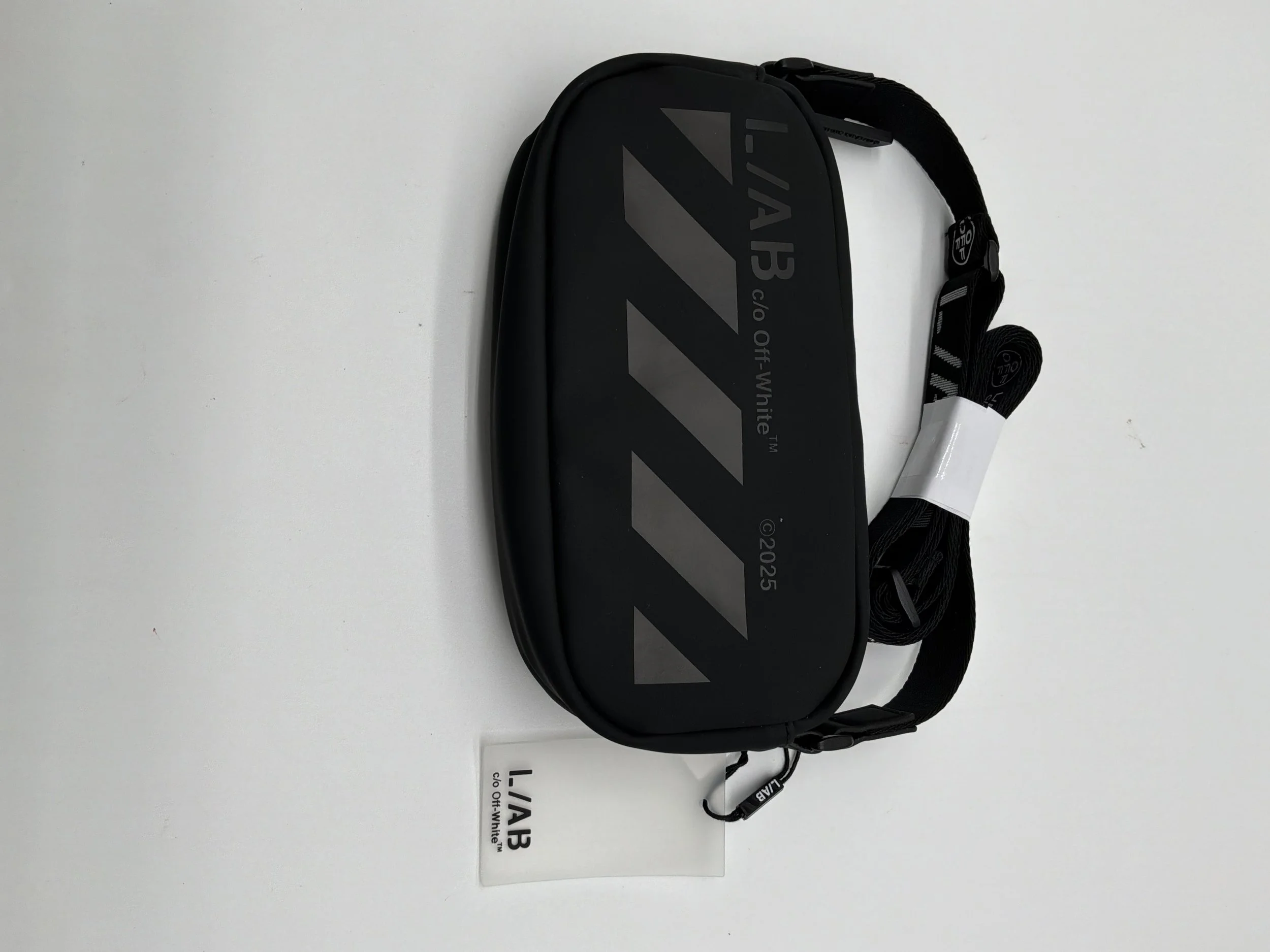 Off-White™ L//AB Black Crossbody Belt Bag