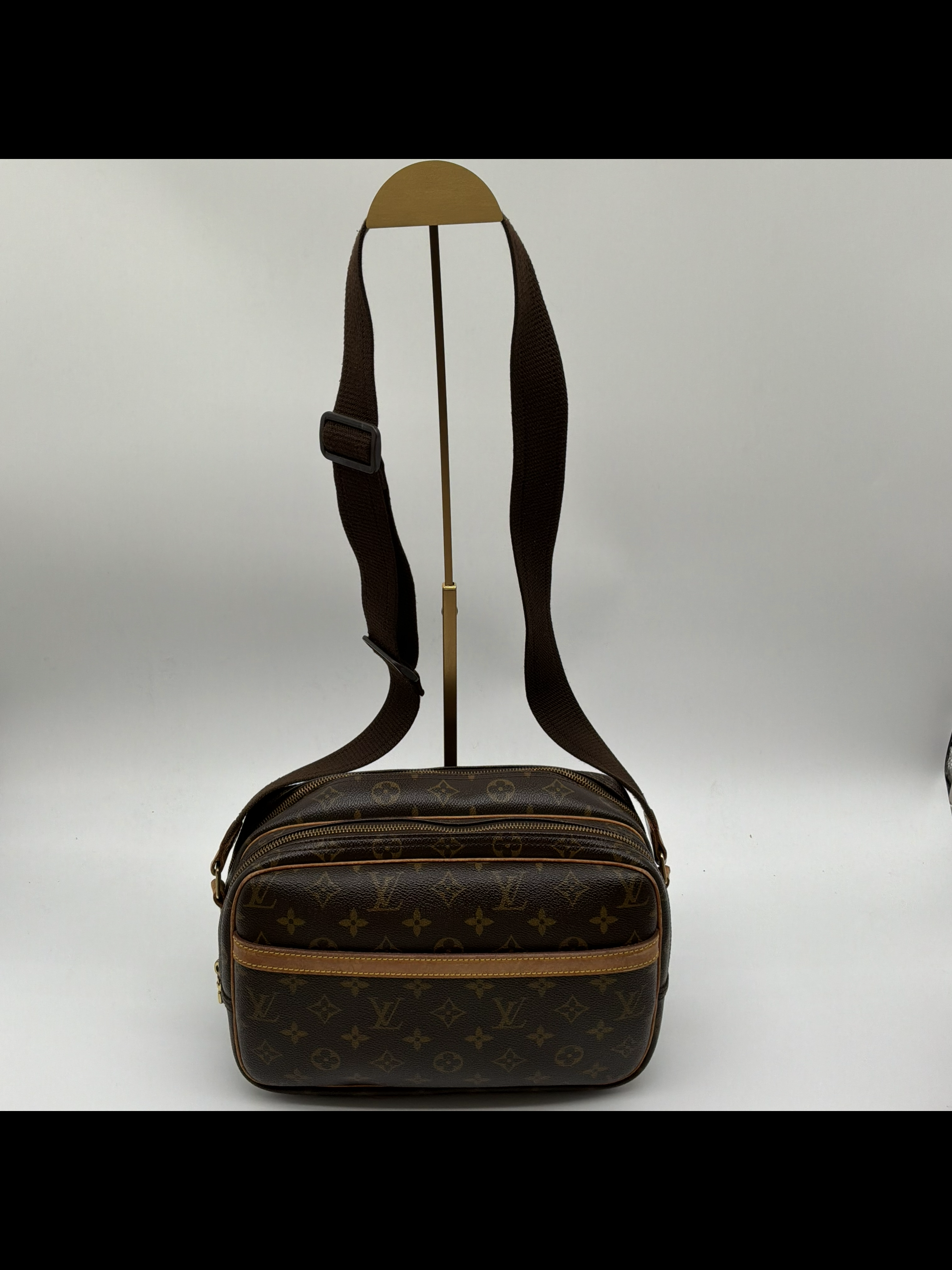 Louis Vuitton Monogram Reporter Crossbody Bag