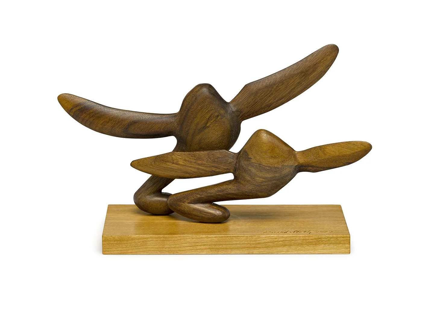 Birds – Walnut Wood – 9″ x 7″ x 3″ 2022