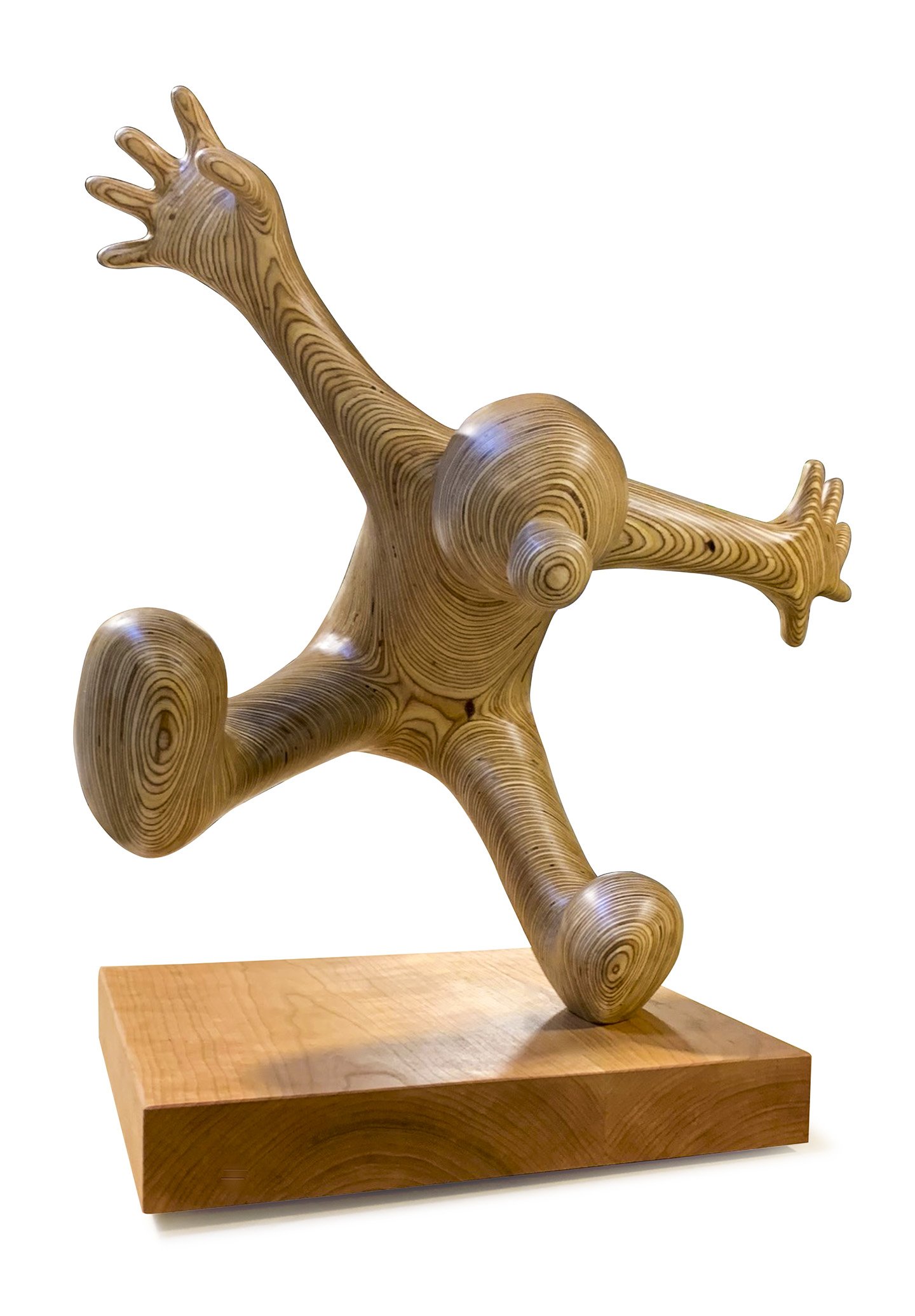 Little Fellow – Composite Wood – 18″ x 18″ x 26″ 2021