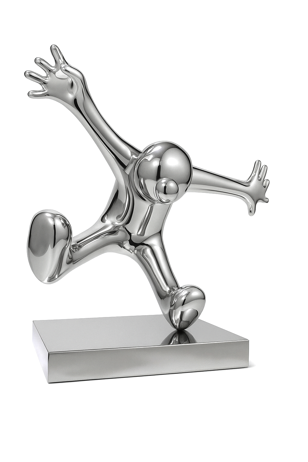 Little Fellow - Digitally Rendered in High Polish Stainless Steel