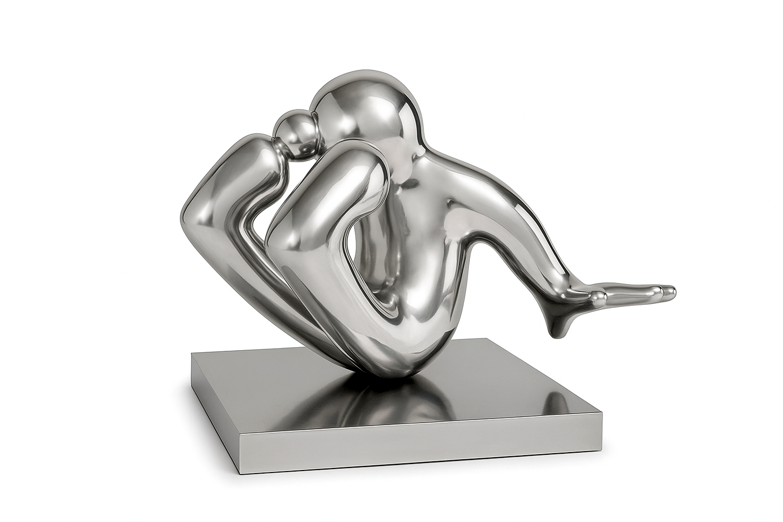 Tumbler - Digitally Rendered in High Polish Stainless Steel