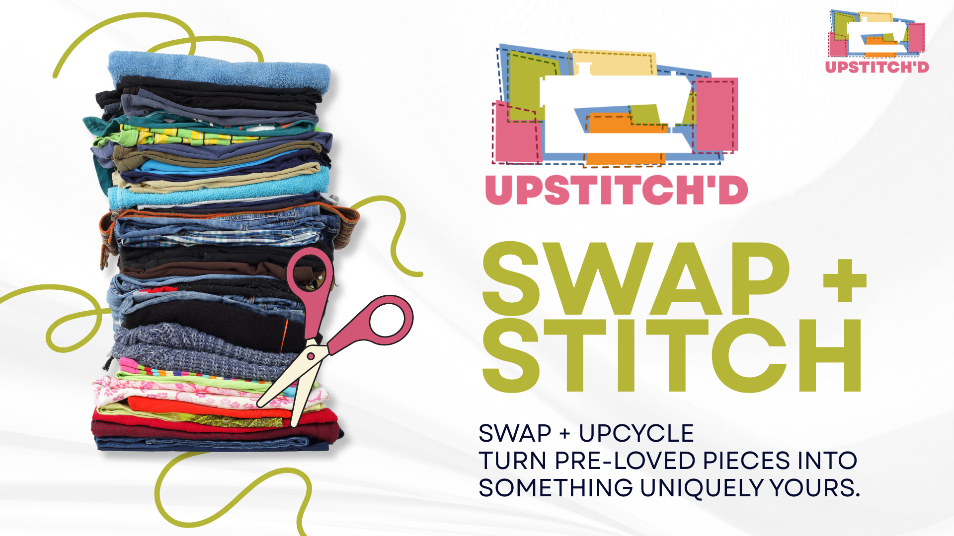 Swap + Stitch: Upcycle Sewing Workshop