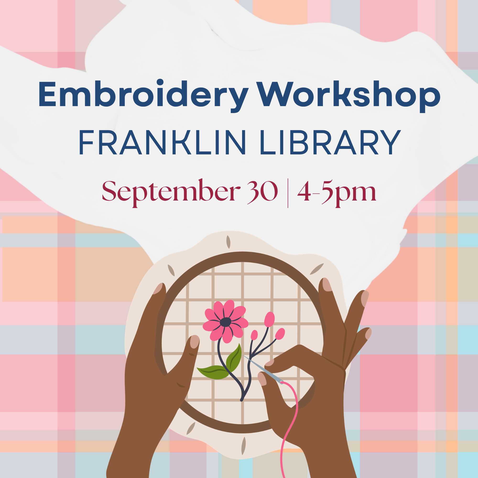 FREE Embroidery Workshop